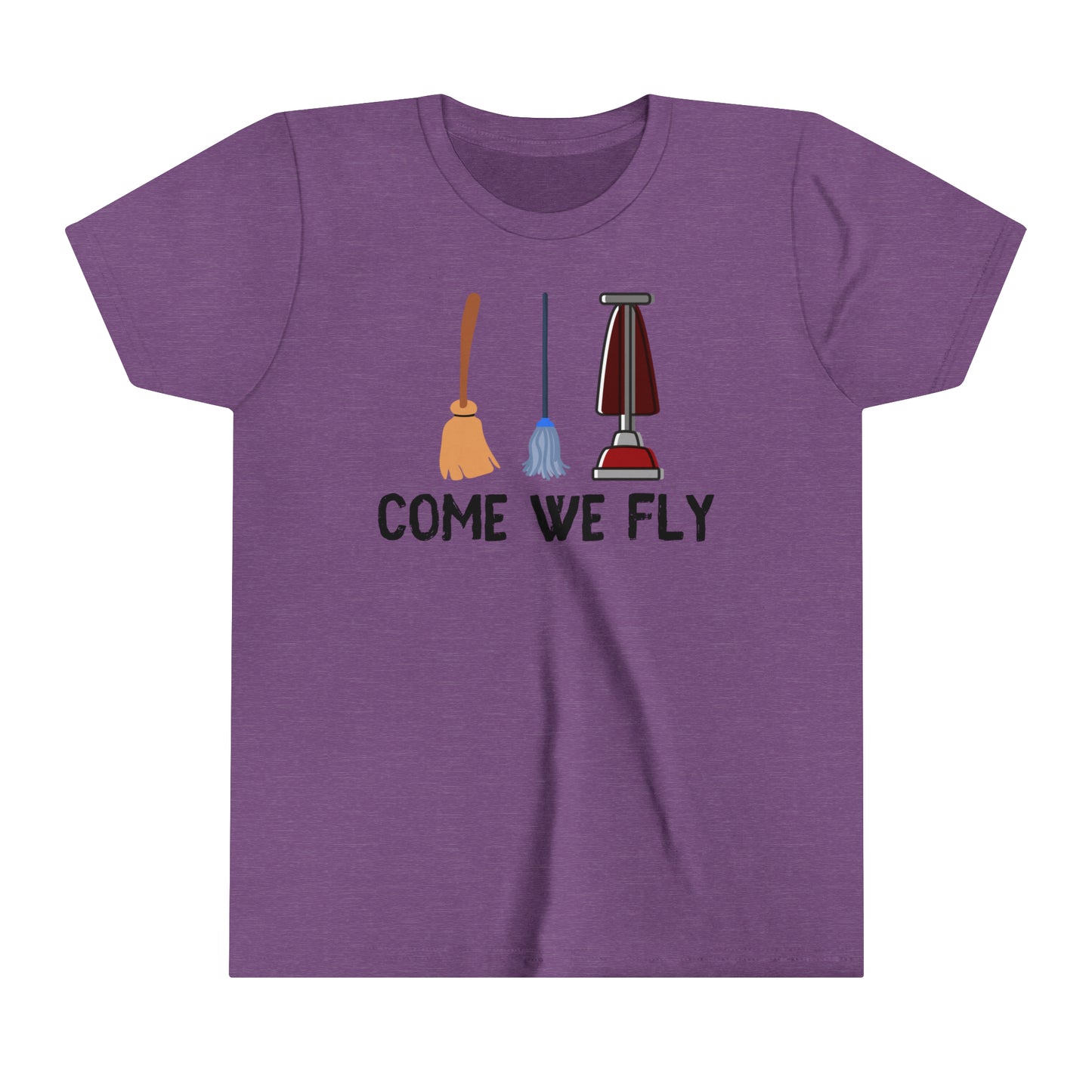 Come We Fly this Halloween Unisex Soft Kids Tshirt | Scary Good Style