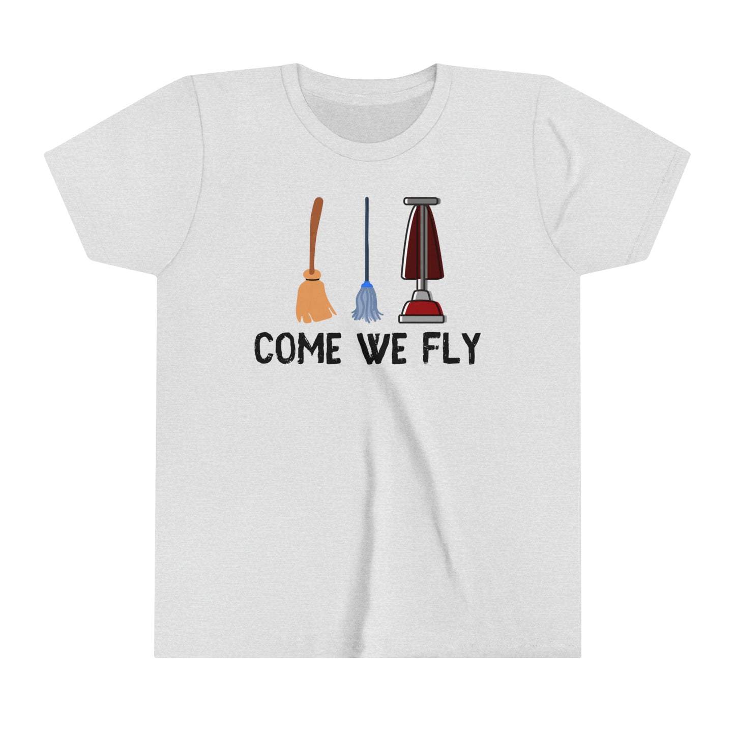 Come We Fly this Halloween Unisex Soft Kids Tshirt | Scary Good Style