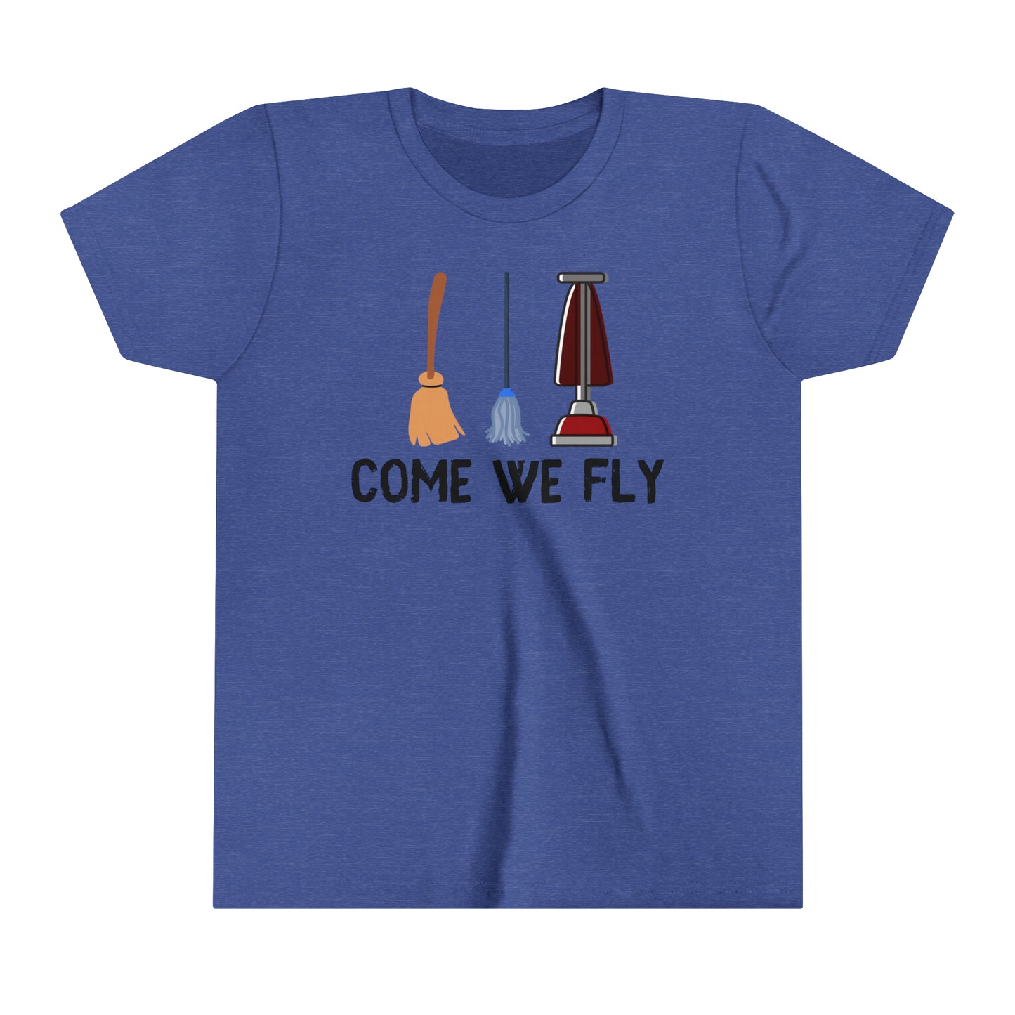 Come We Fly this Halloween Unisex Soft Kids Tshirt | Scary Good Style