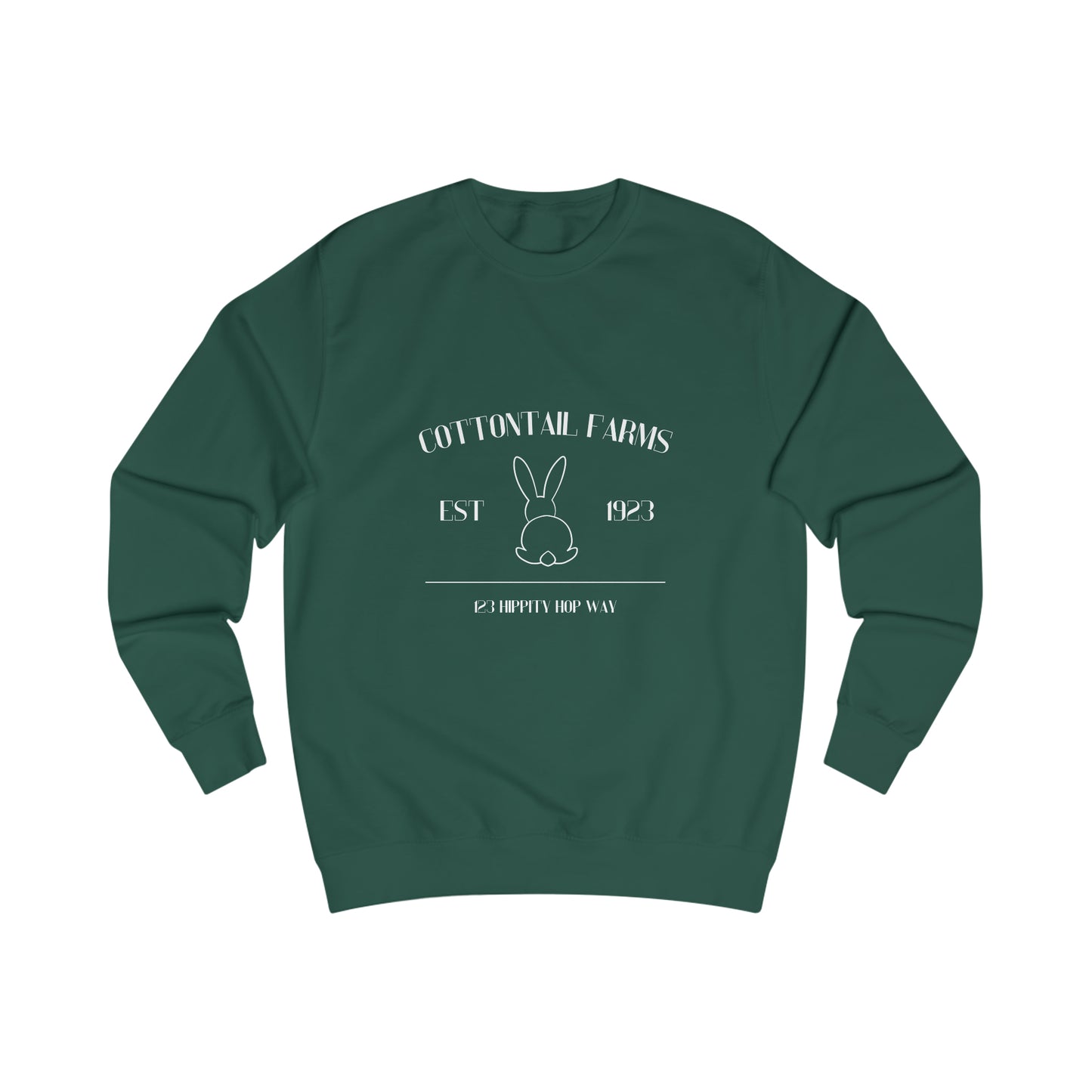 Cozy Easter Chic: Cottontail Farms Spring Sweatshirt