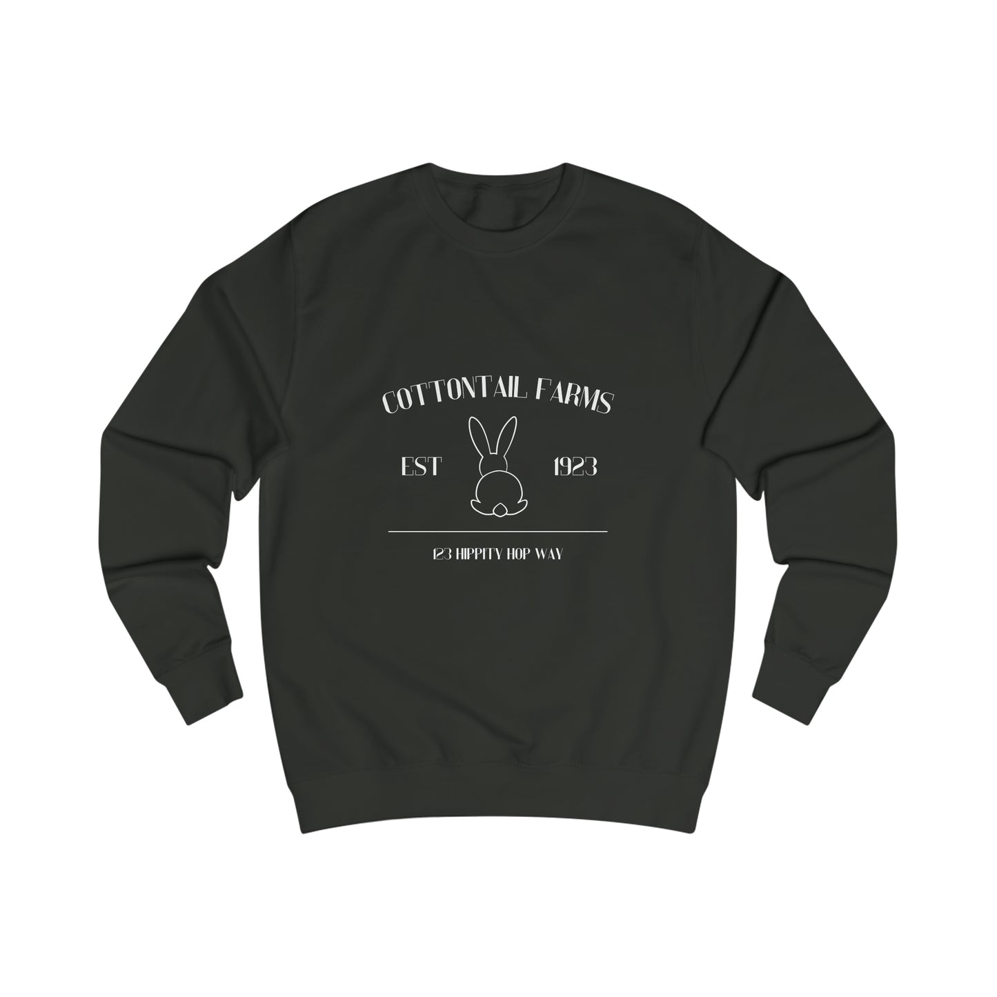 Cozy Easter Chic: Cottontail Farms Spring Sweatshirt
