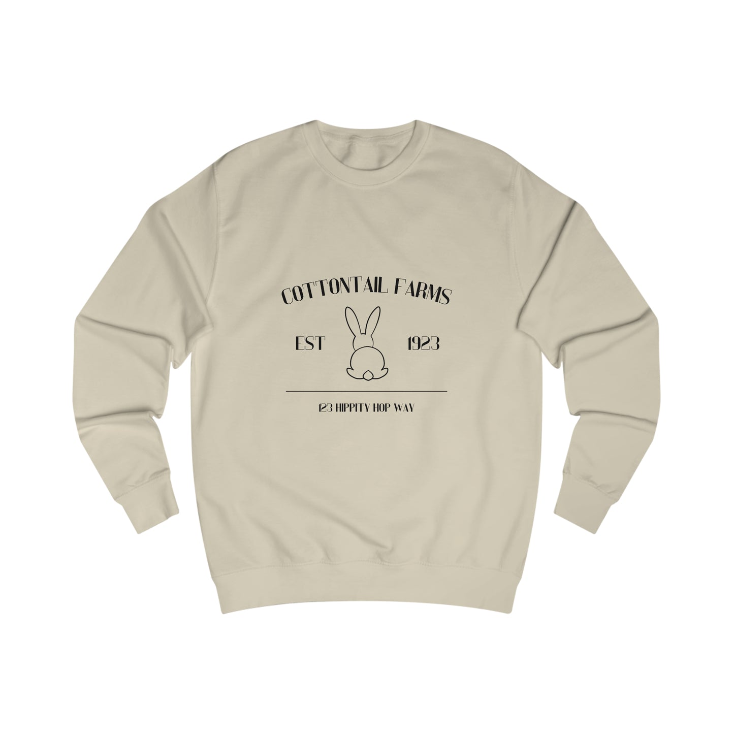 Cozy Easter Chic: Cottontail Farms Spring Sweatshirt