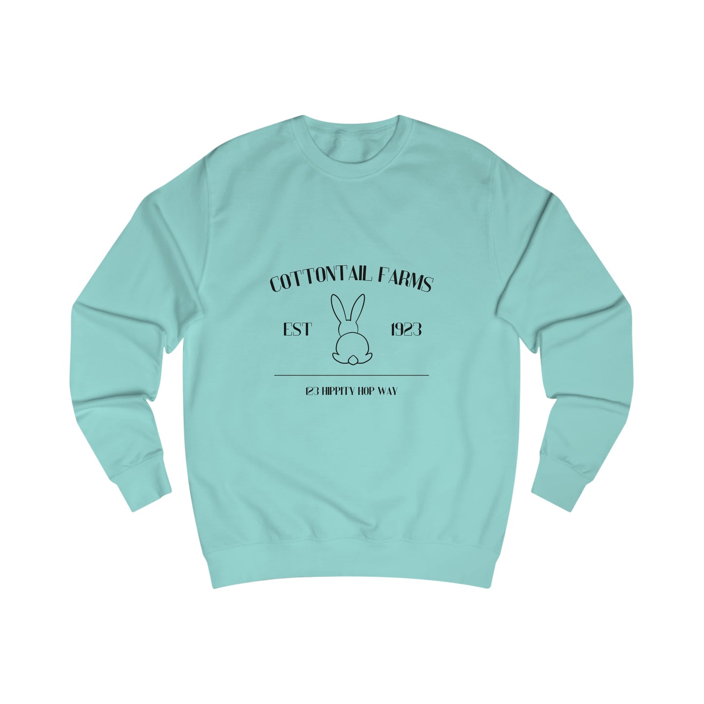 Cozy Easter Chic: Cottontail Farms Spring Sweatshirt