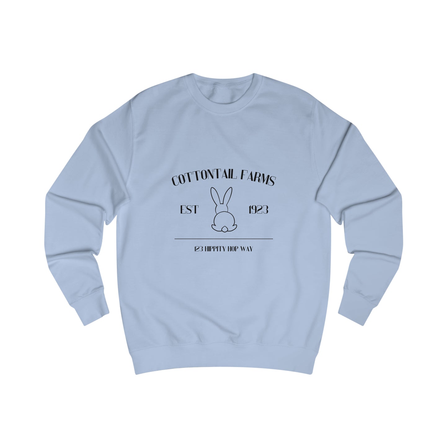 Cozy Easter Chic: Cottontail Farms Spring Sweatshirt