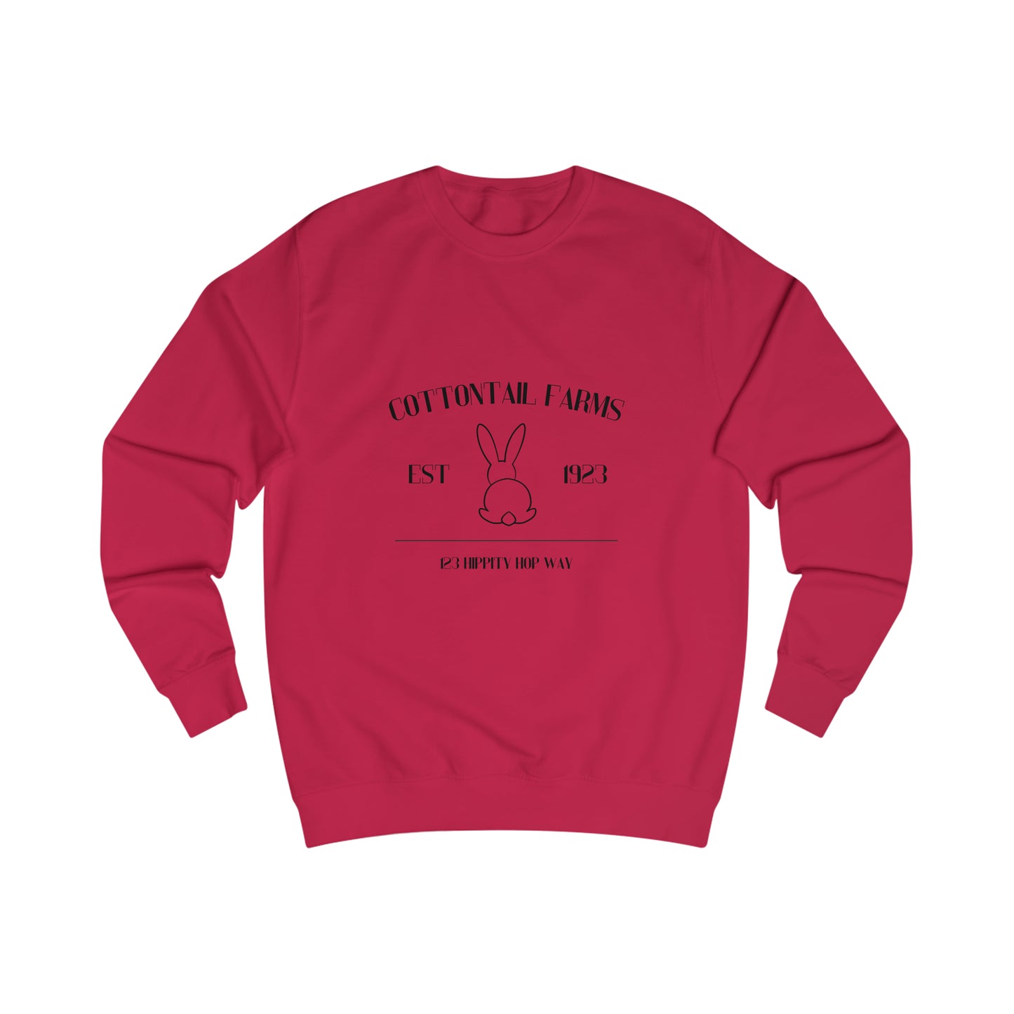 Cozy Easter Chic: Cottontail Farms Spring Sweatshirt
