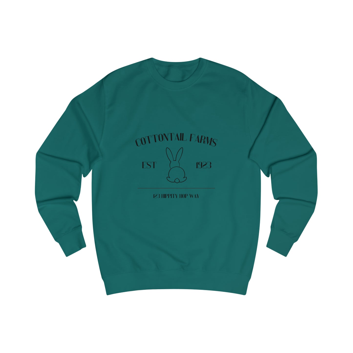 Cozy Easter Chic: Cottontail Farms Spring Sweatshirt