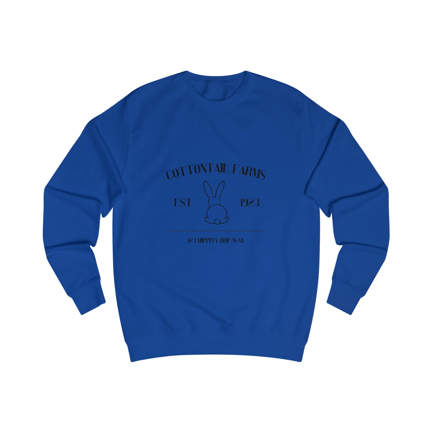 Cozy Easter Chic: Cottontail Farms Spring Sweatshirt