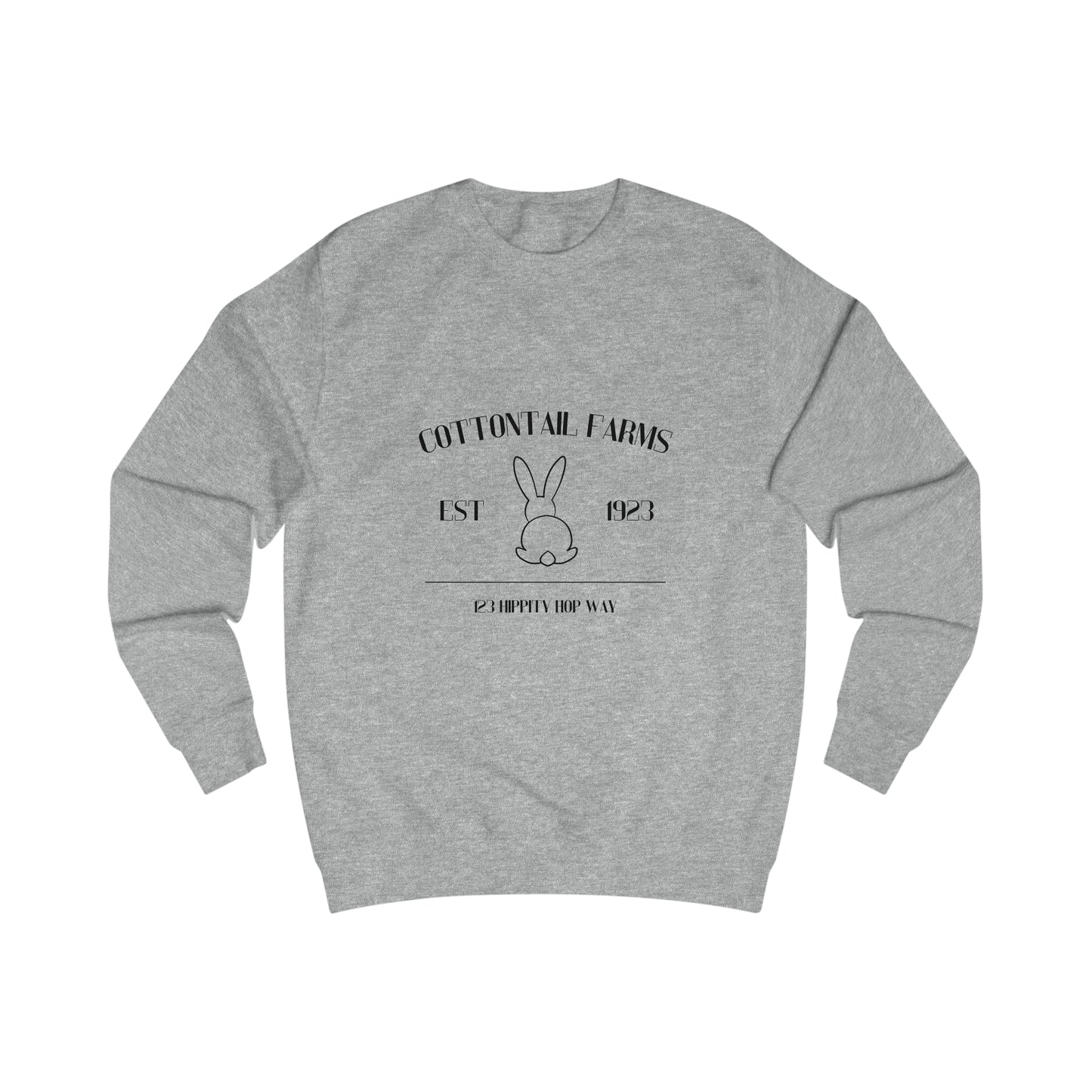 Cozy Easter Chic: Cottontail Farms Spring Sweatshirt