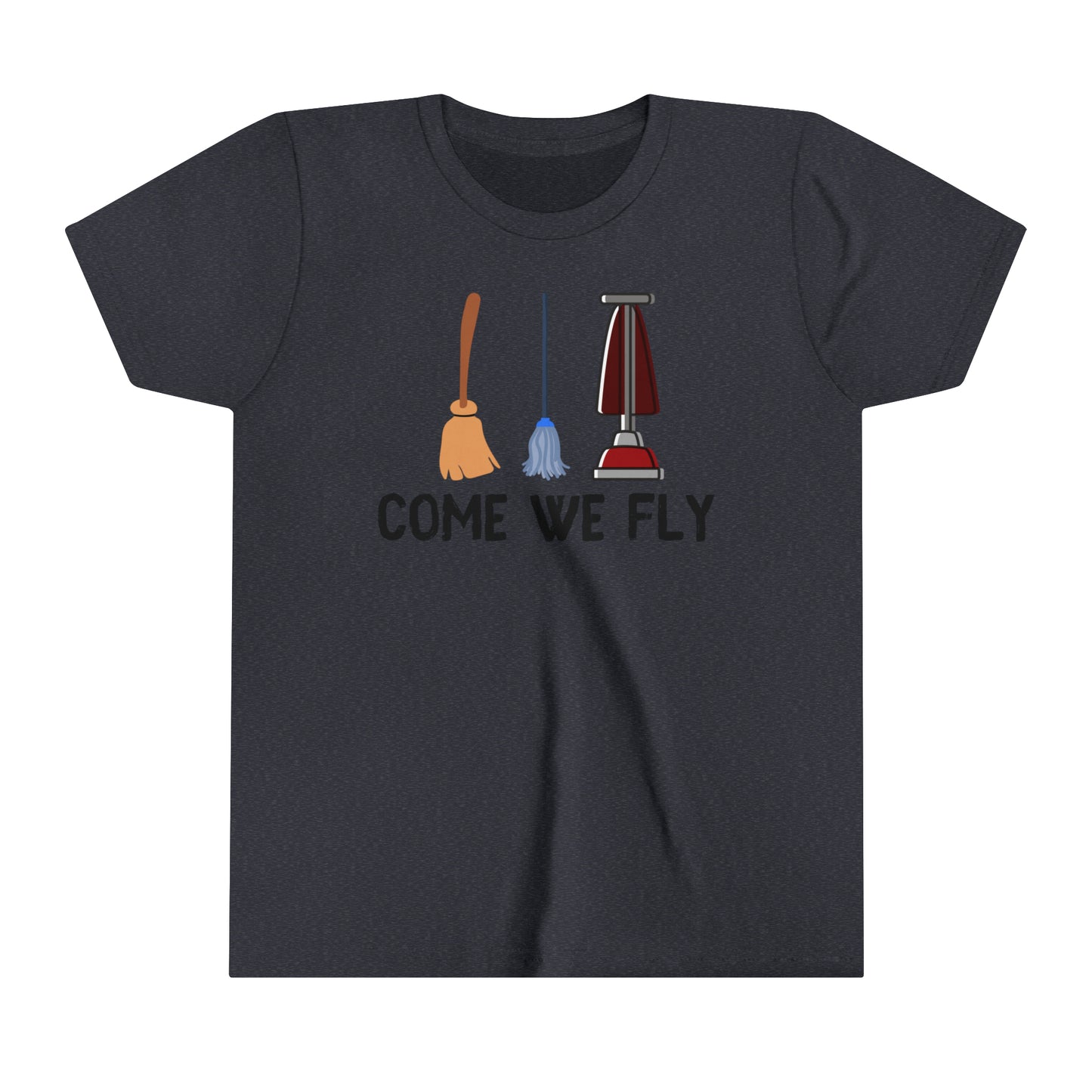 Come We Fly this Halloween Unisex Soft Kids Tshirt | Scary Good Style