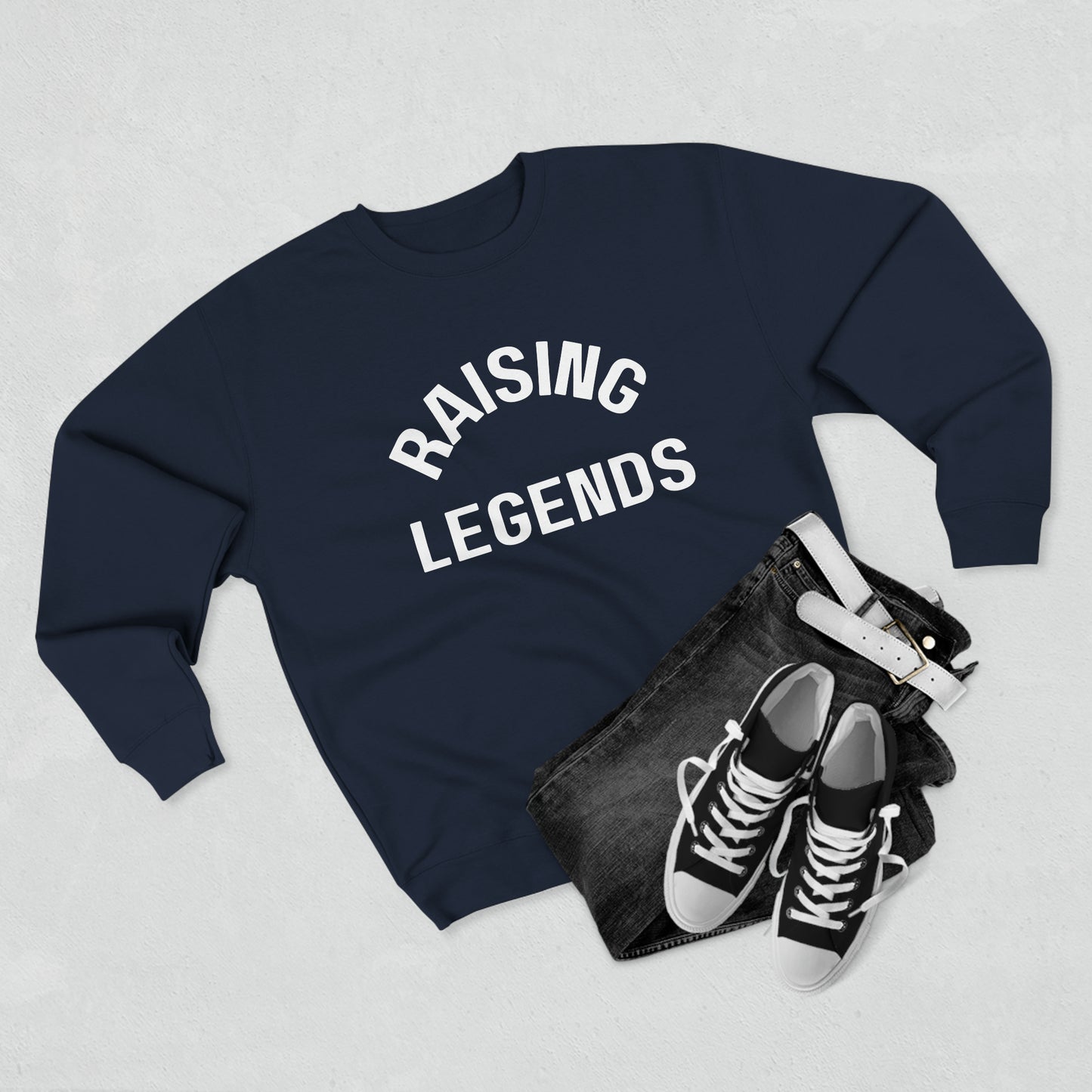 Raising Legends - Positive Parenting Crewneck Sweatshirt