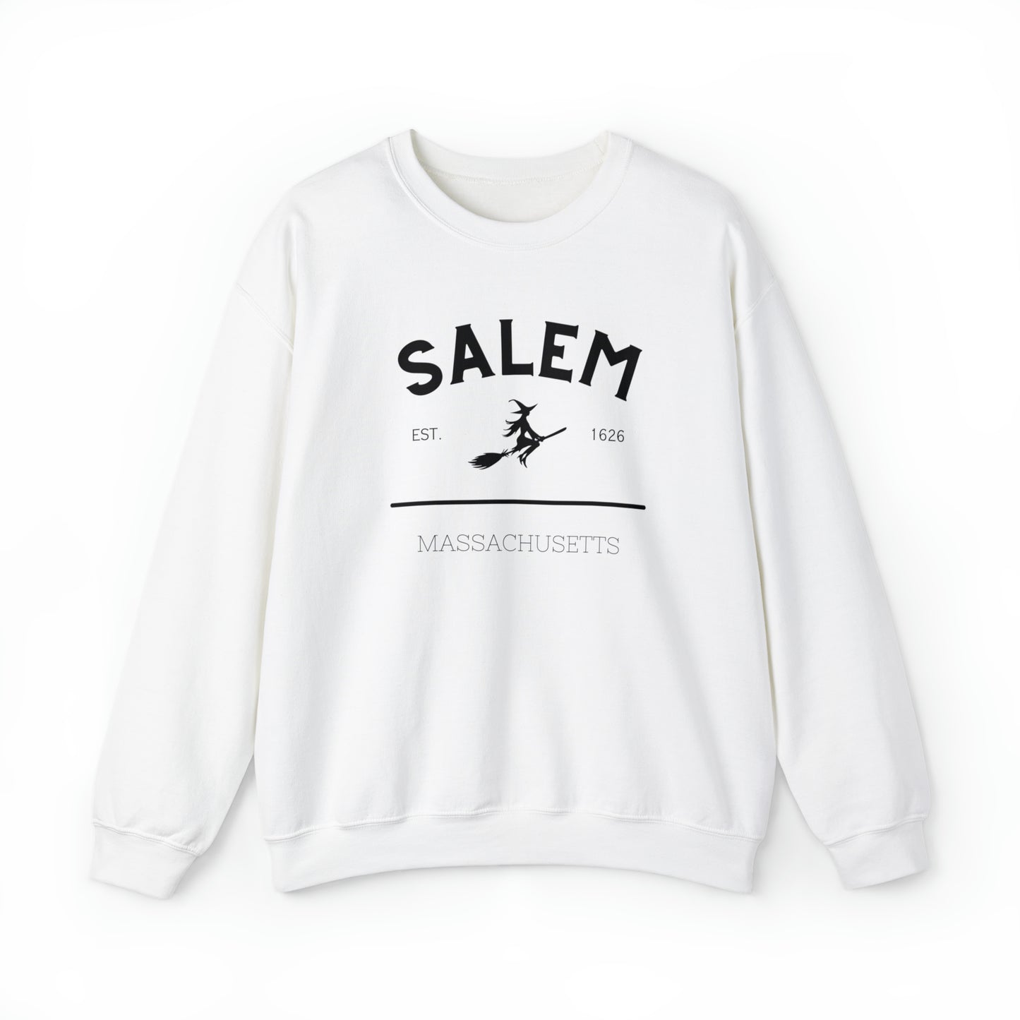 Cozy up with this enchanting Salem Mass Witch Sweatshirt - a must-have for supernatural enthusiasts!