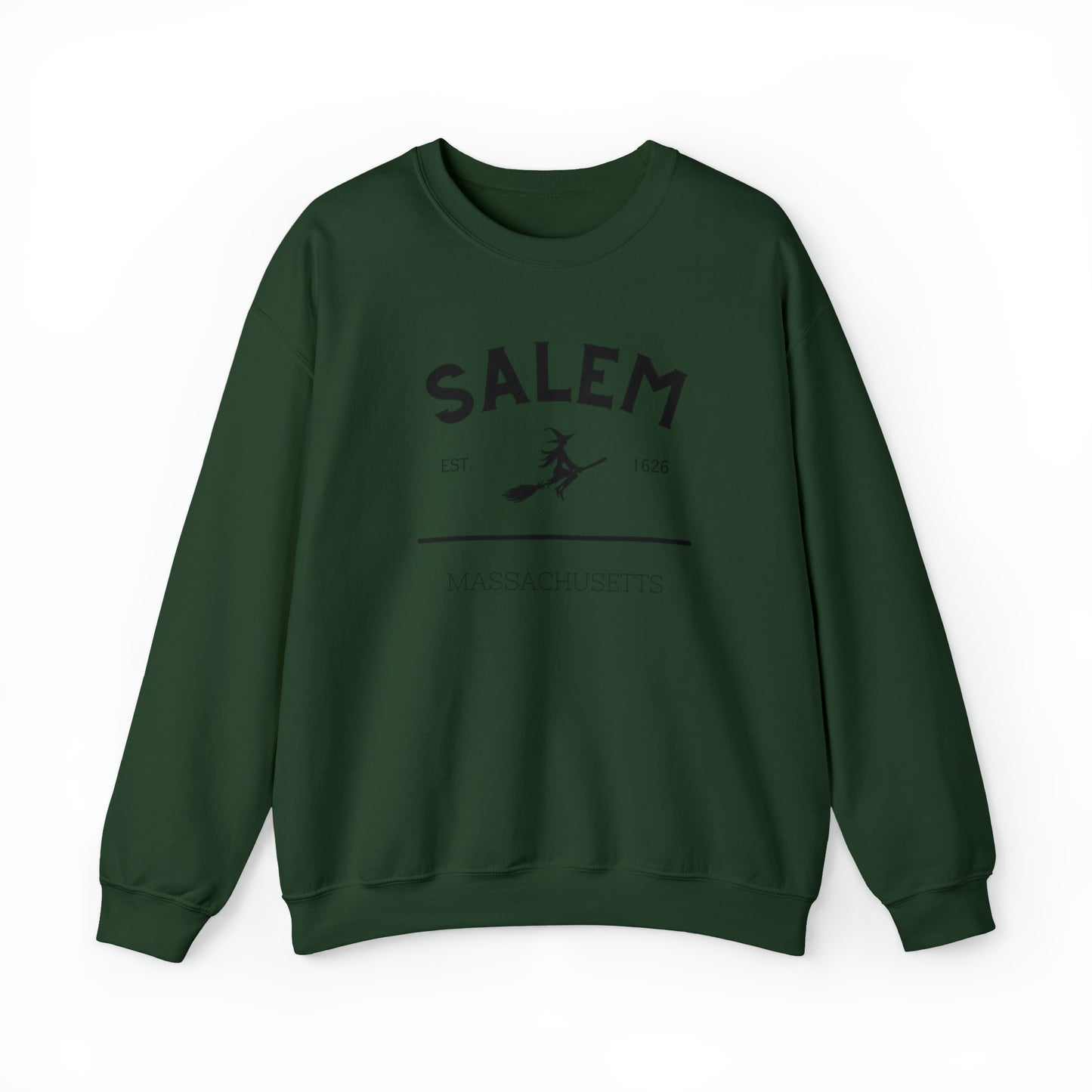 Cozy up with this enchanting Salem Mass Witch Sweatshirt - a must-have for supernatural enthusiasts!