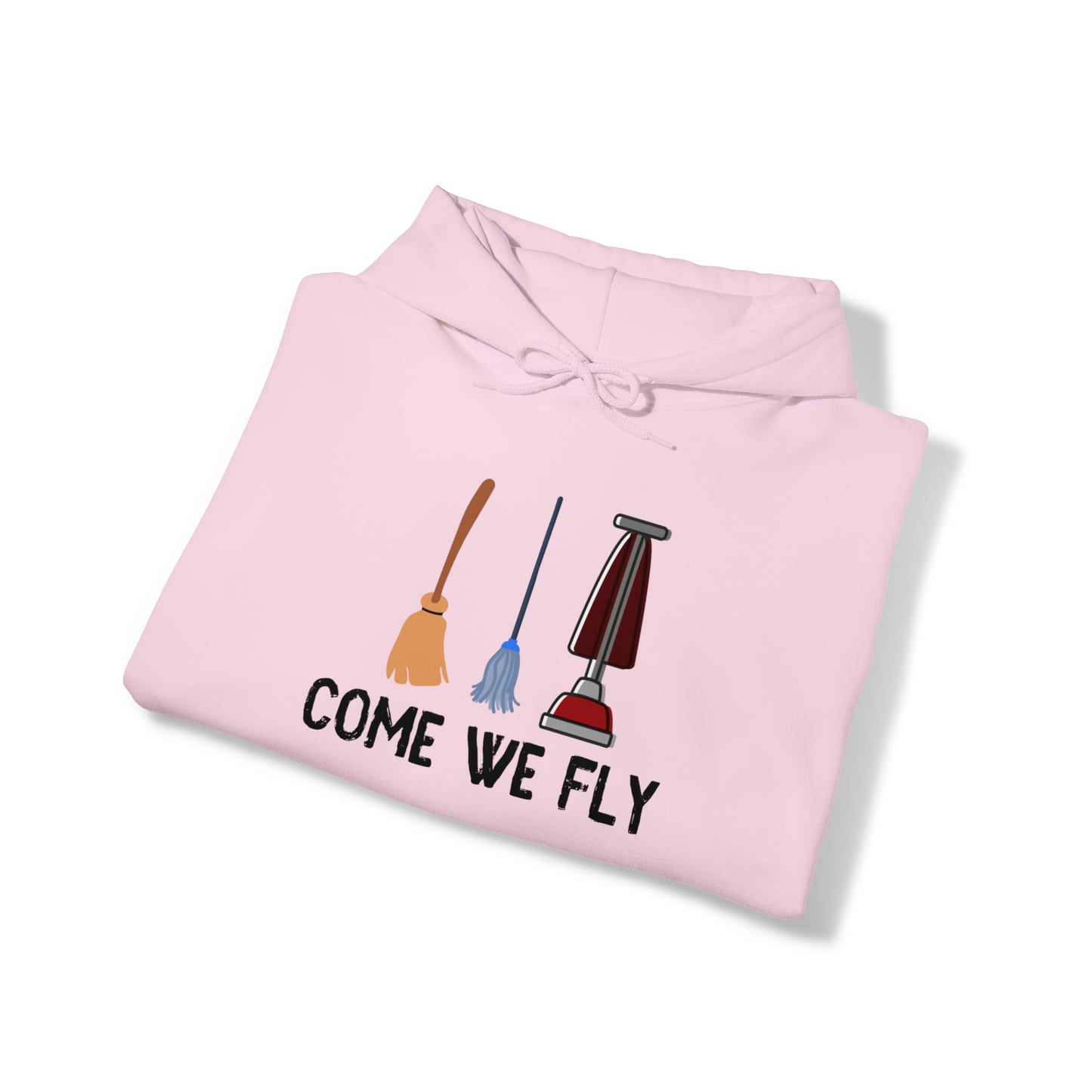 Come We Fly this Halloween Unisex Soft Hooded Sweatshirt | Scary Good Style