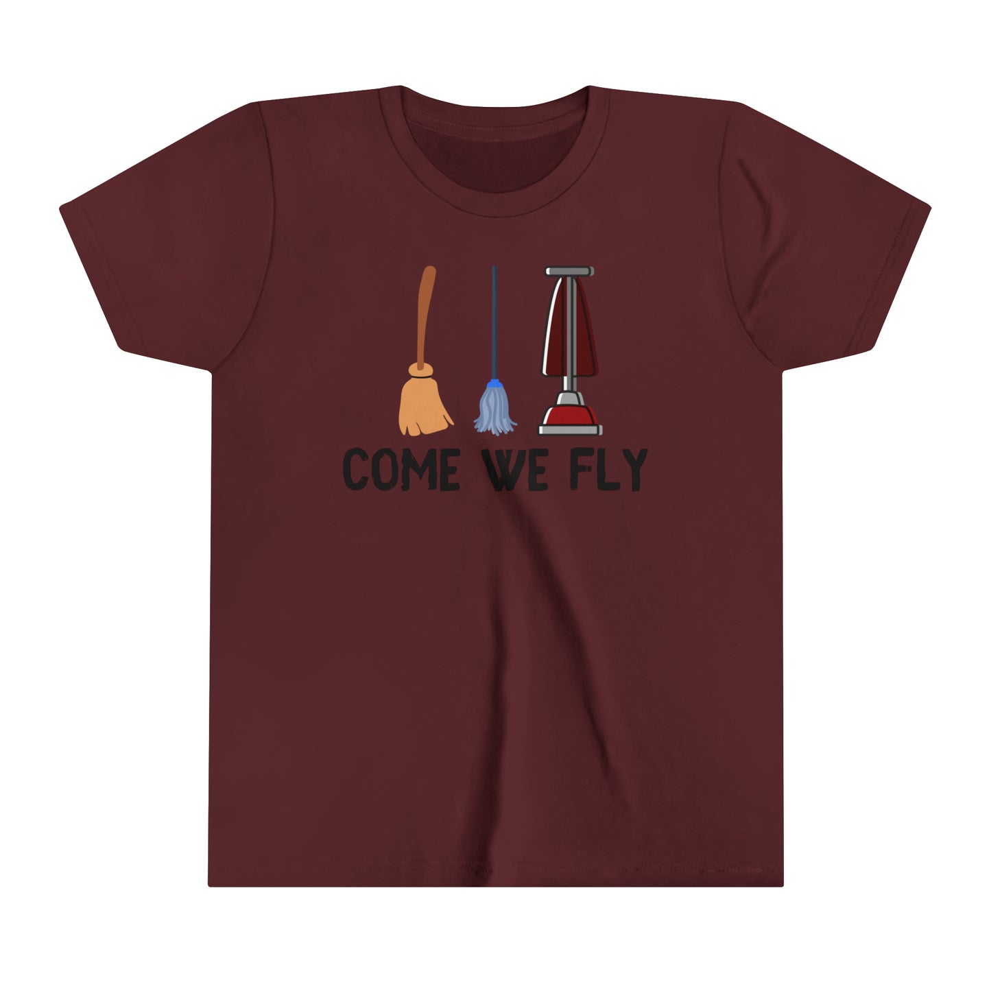 Come We Fly this Halloween Unisex Soft Kids Tshirt | Scary Good Style