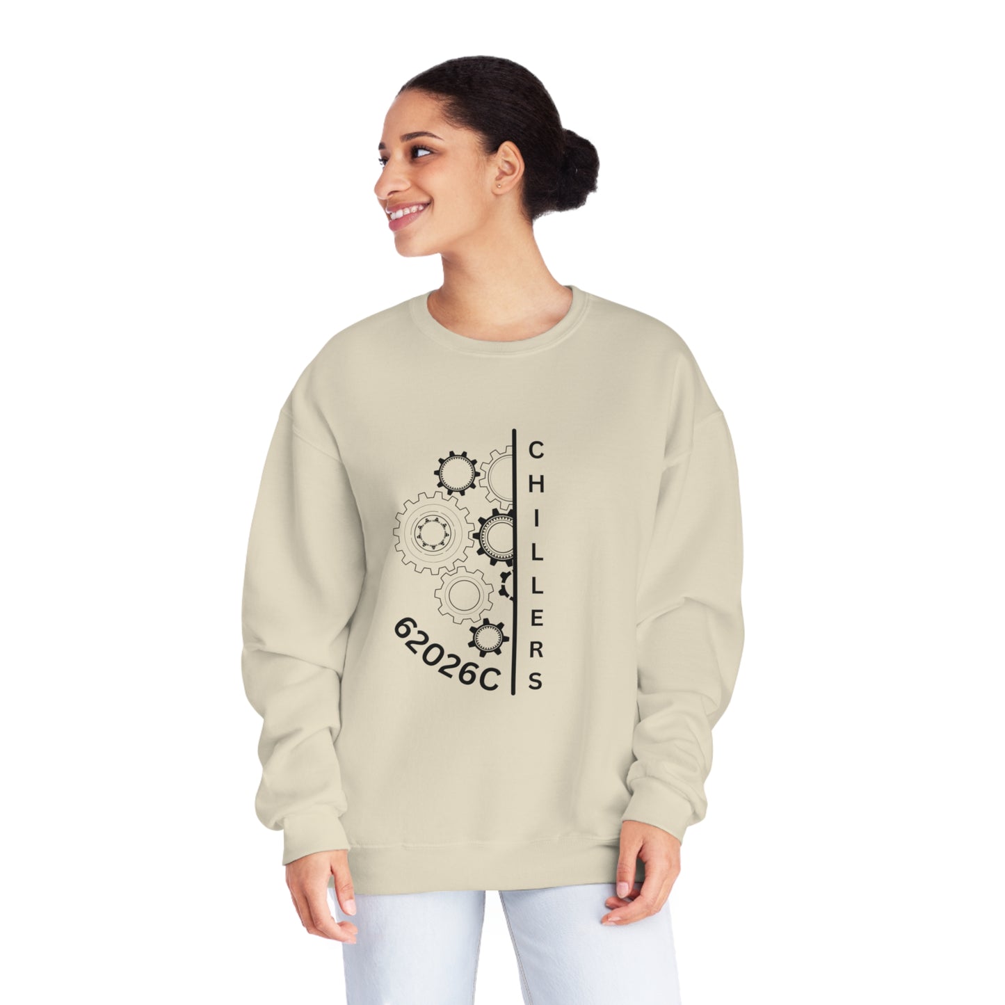 Chillers Robotics Team Support Crewneck Sweatshirt