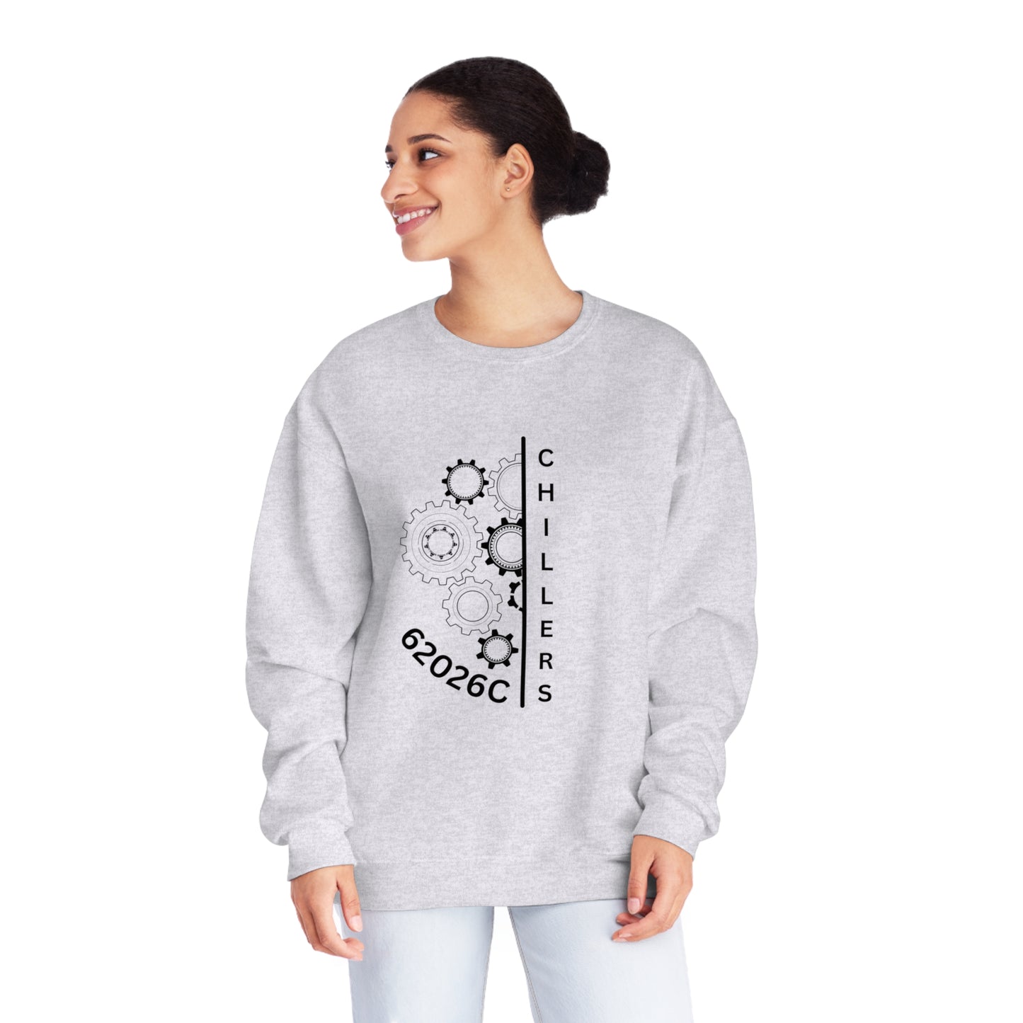 Chillers Robotics Team Support Crewneck Sweatshirt