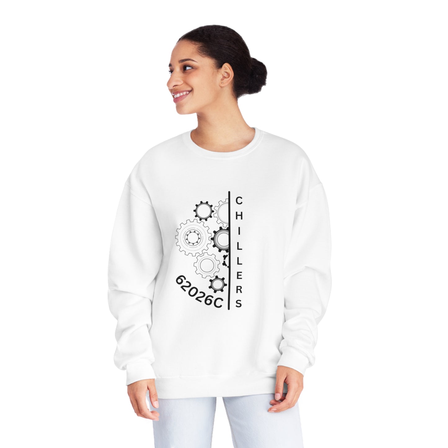 Chillers Robotics Team Support Crewneck Sweatshirt