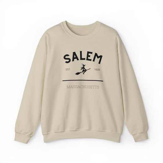 Cozy up with this enchanting Salem Mass Witch Sweatshirt - a must-have for supernatural enthusiasts!