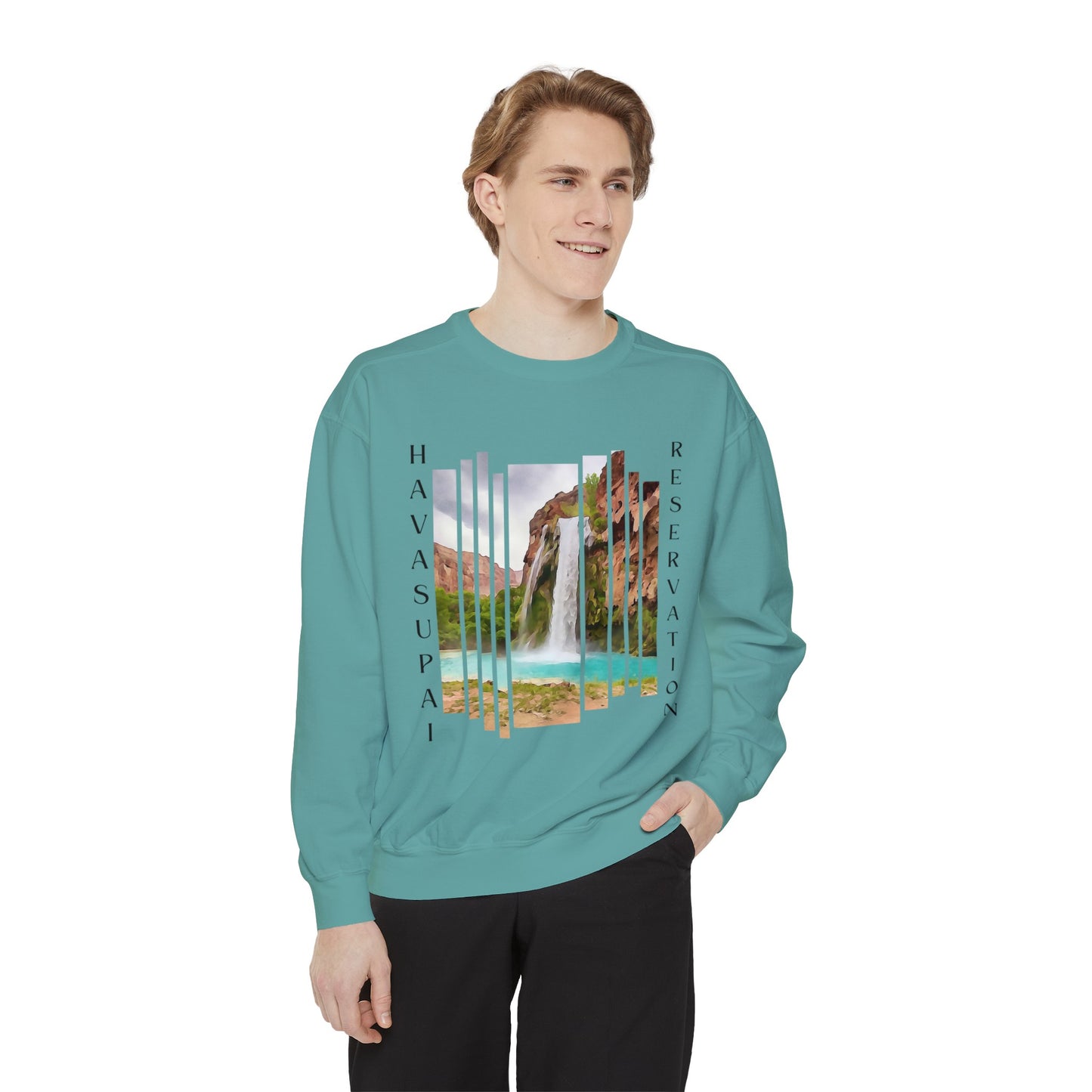 Havasupai Falls: Wrap Yourself in Memories with Our Signature Sweatshirt!