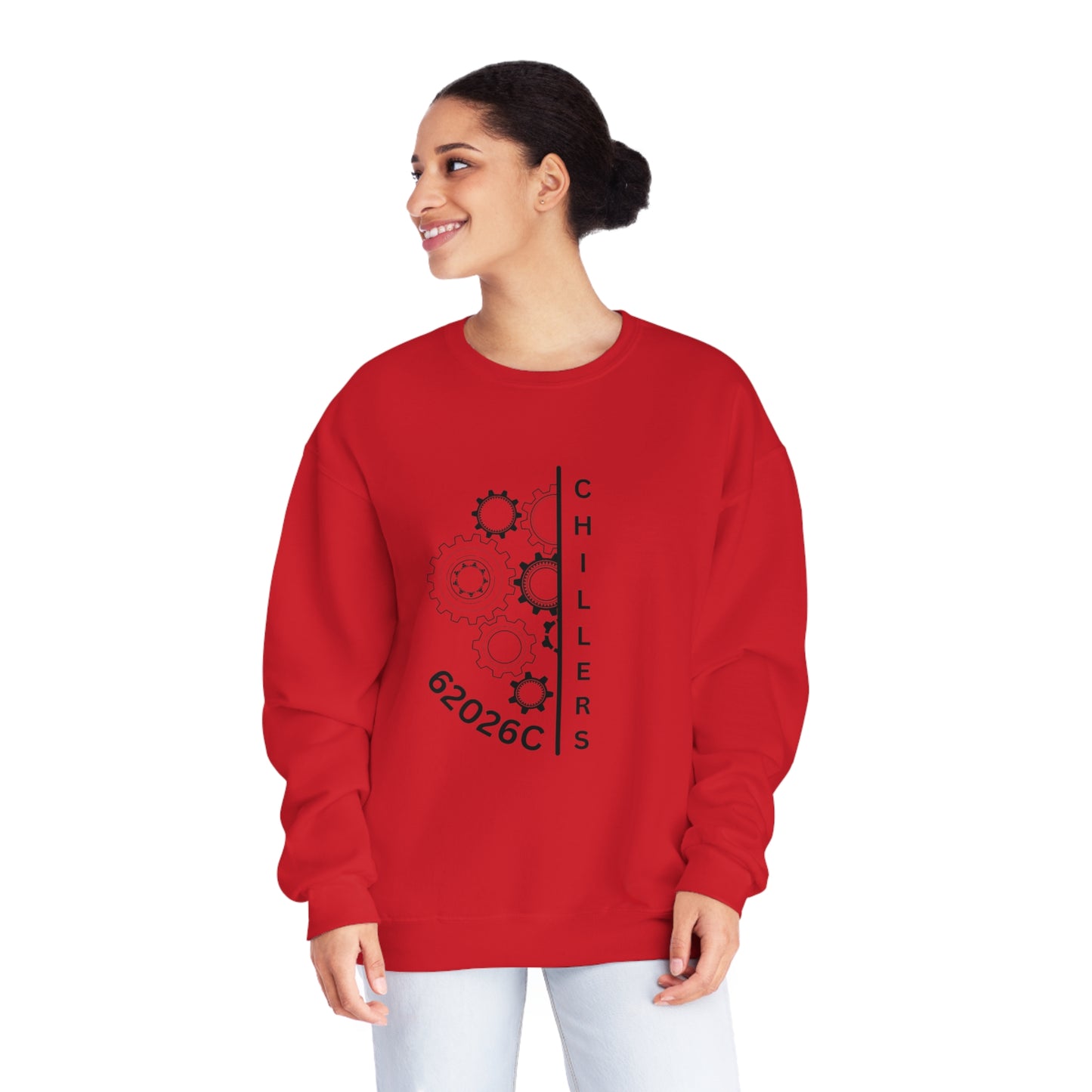 Chillers Robotics Team Support Crewneck Sweatshirt