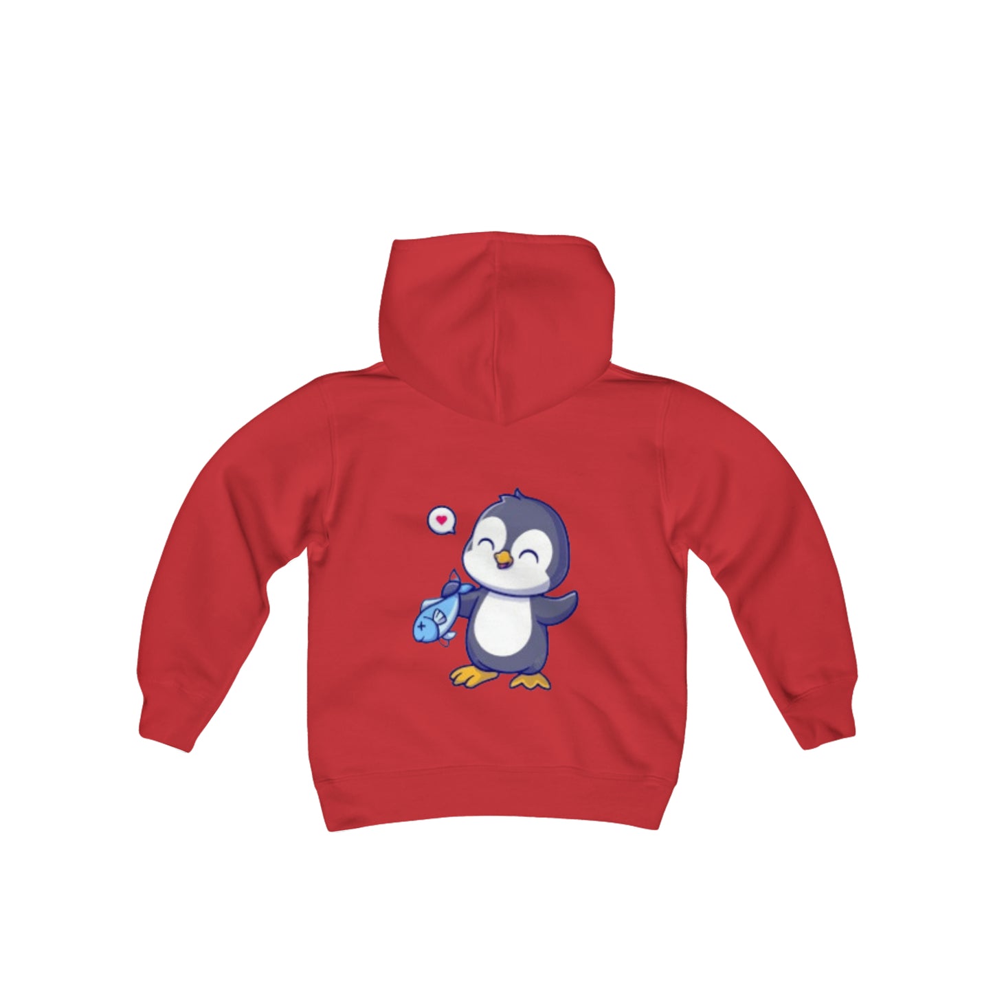 Adorable Penguin Hooded Sweatshirt