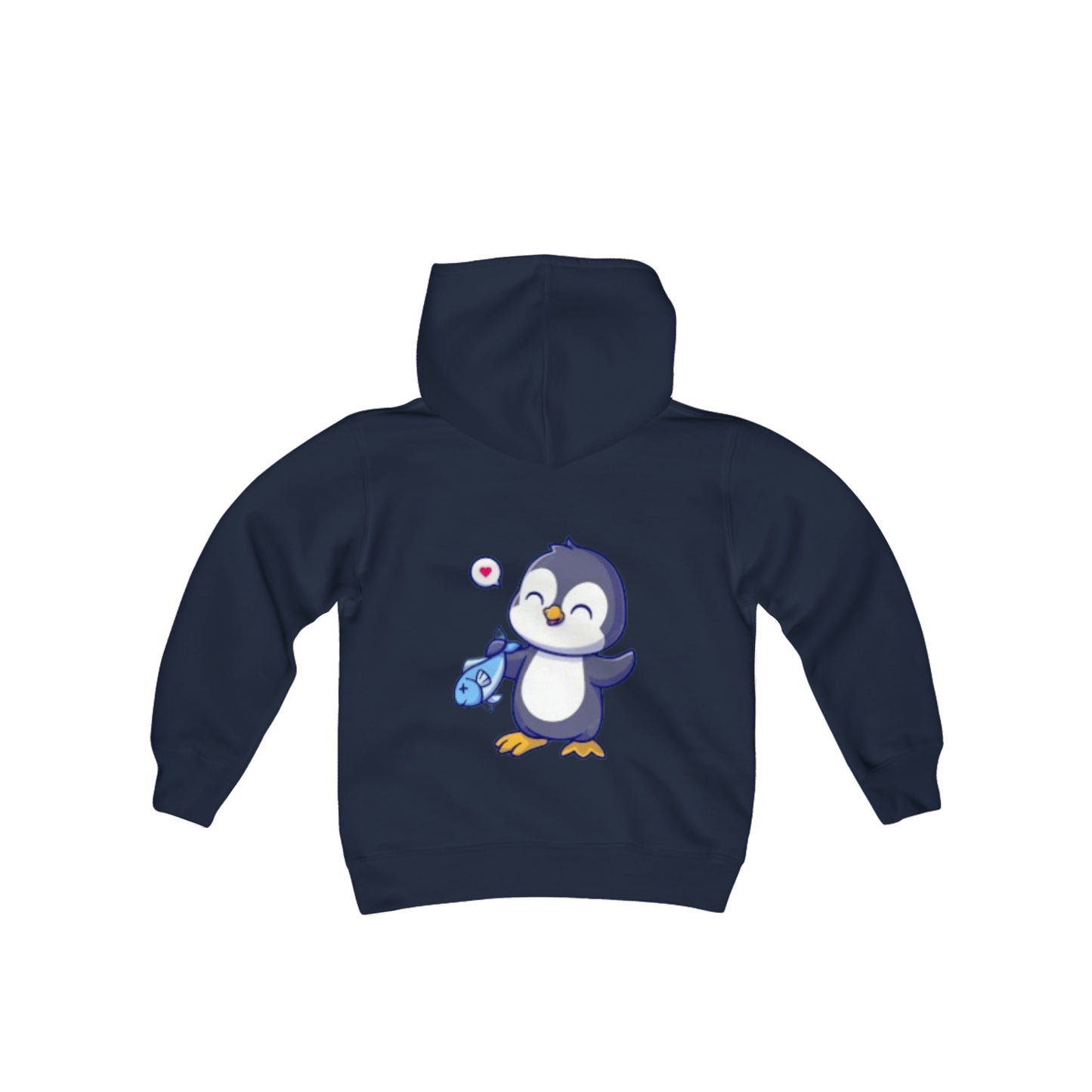 Adorable Penguin Hooded Sweatshirt