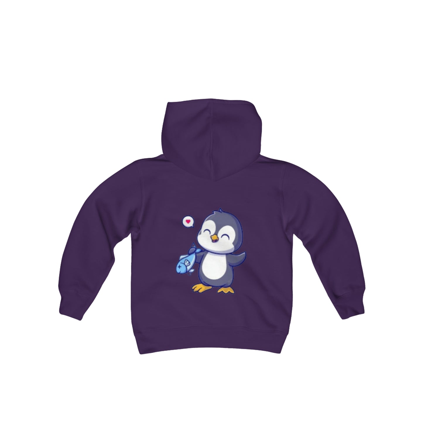 Adorable Penguin Hooded Sweatshirt