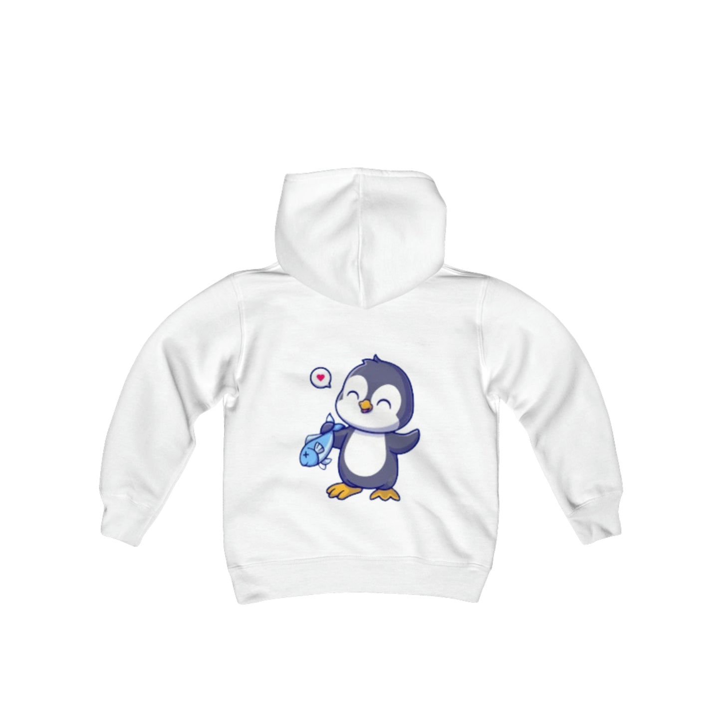 Adorable Penguin Hooded Sweatshirt