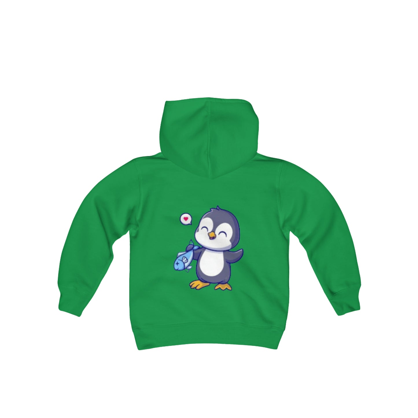 Adorable Penguin Hooded Sweatshirt