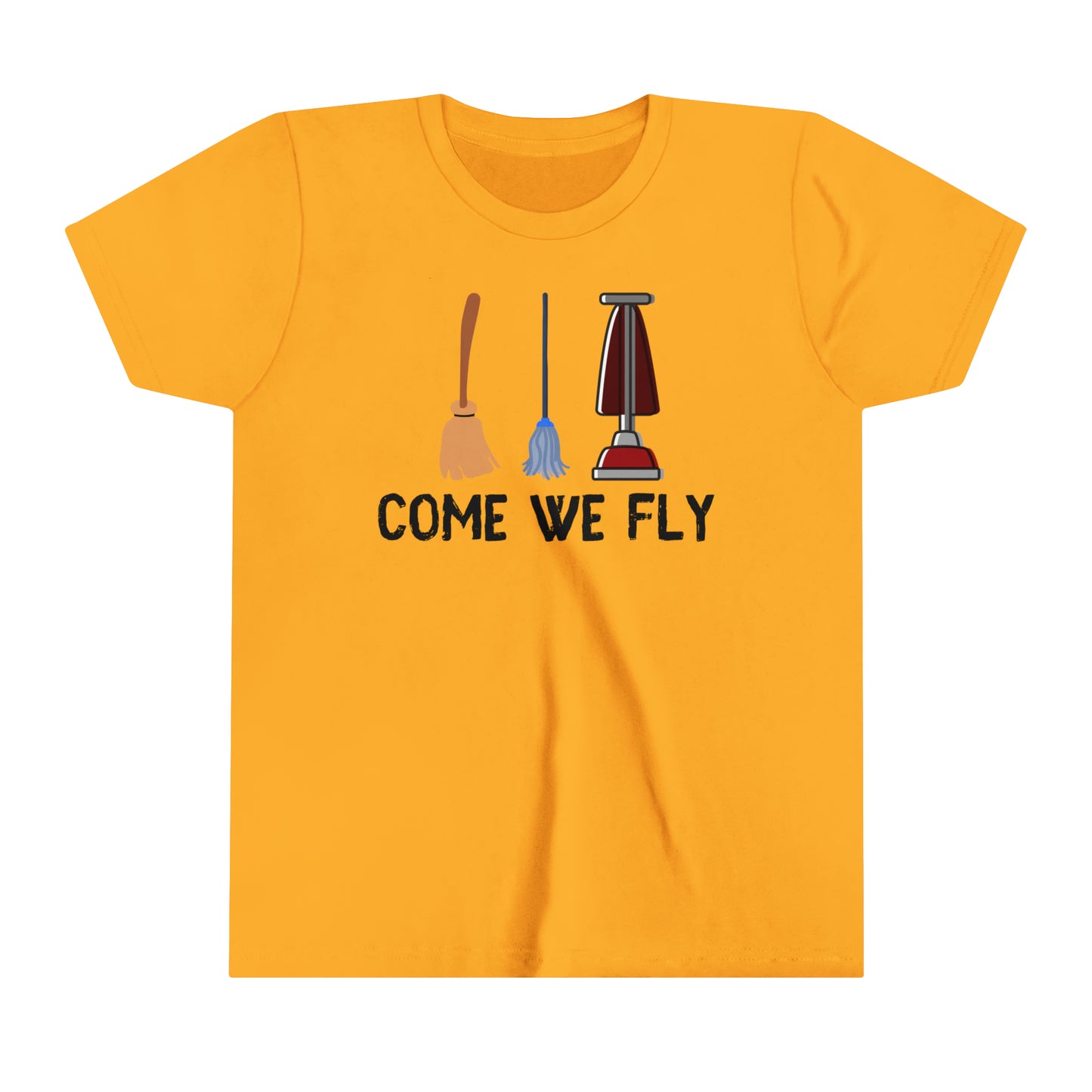 Come We Fly this Halloween Unisex Soft Kids Tshirt | Scary Good Style