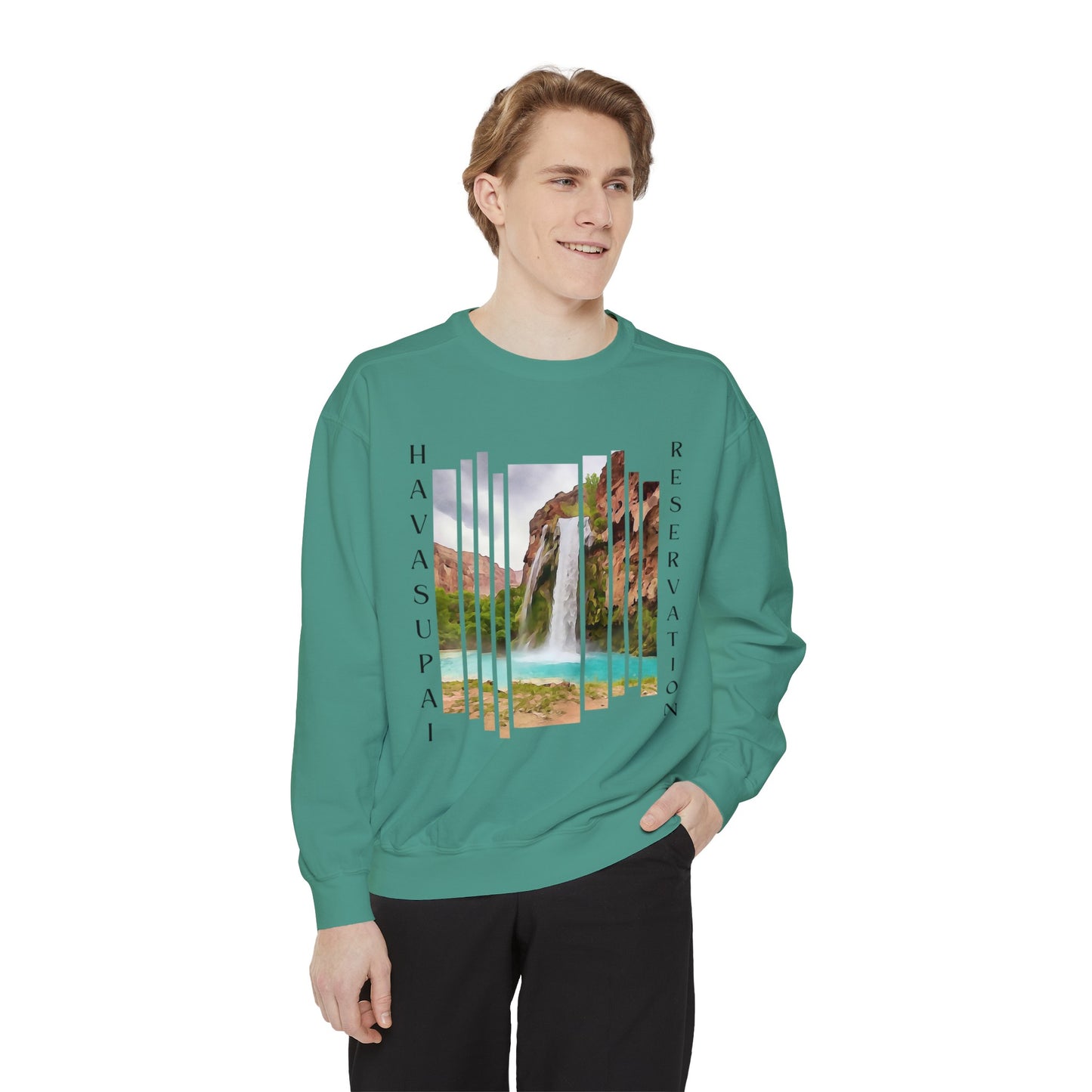 Havasupai Falls: Wrap Yourself in Memories with Our Signature Sweatshirt!