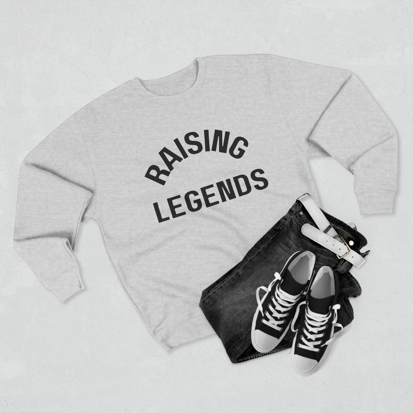 Raising Legends - Positive Parenting Crewneck Sweatshirt