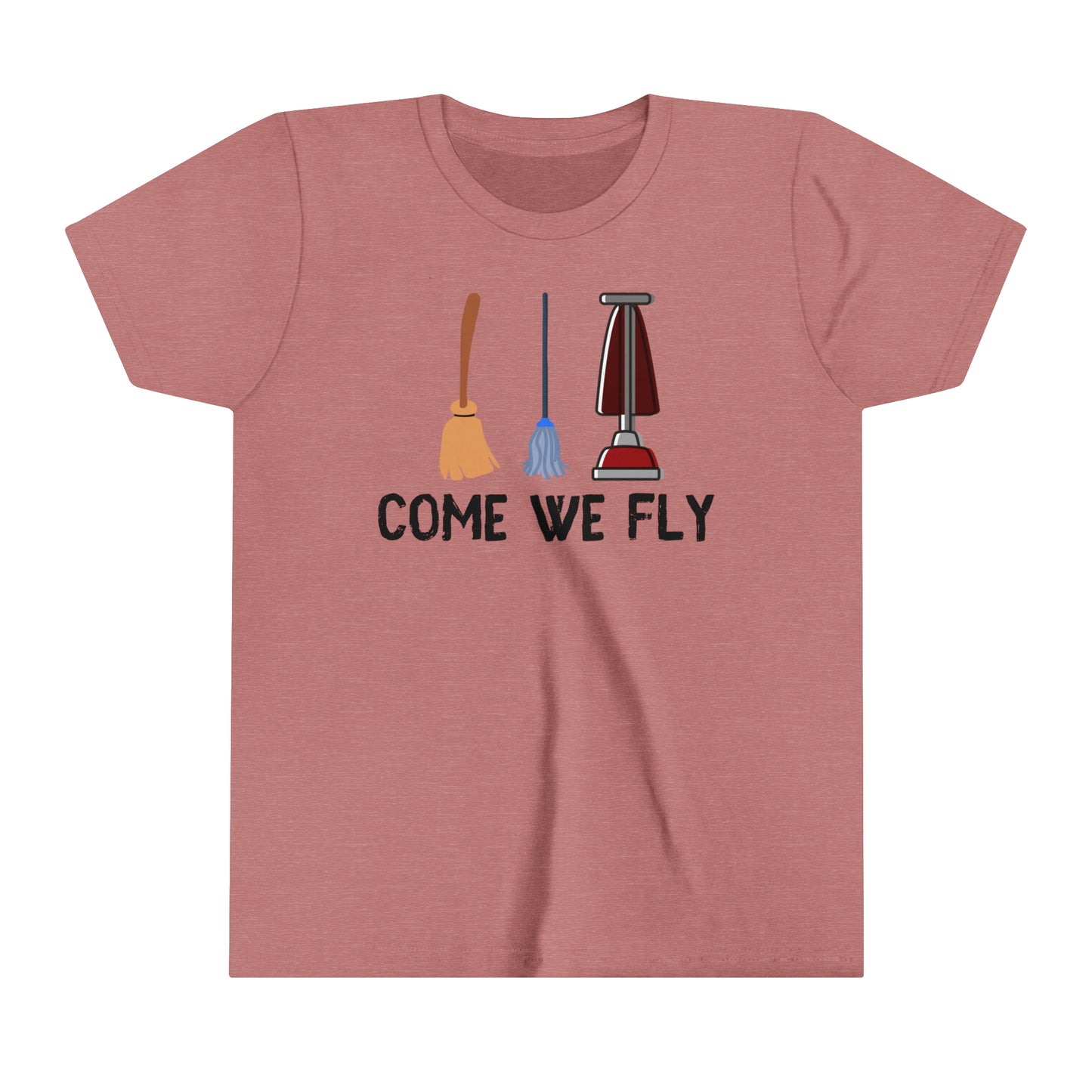 Come We Fly this Halloween Unisex Soft Kids Tshirt | Scary Good Style