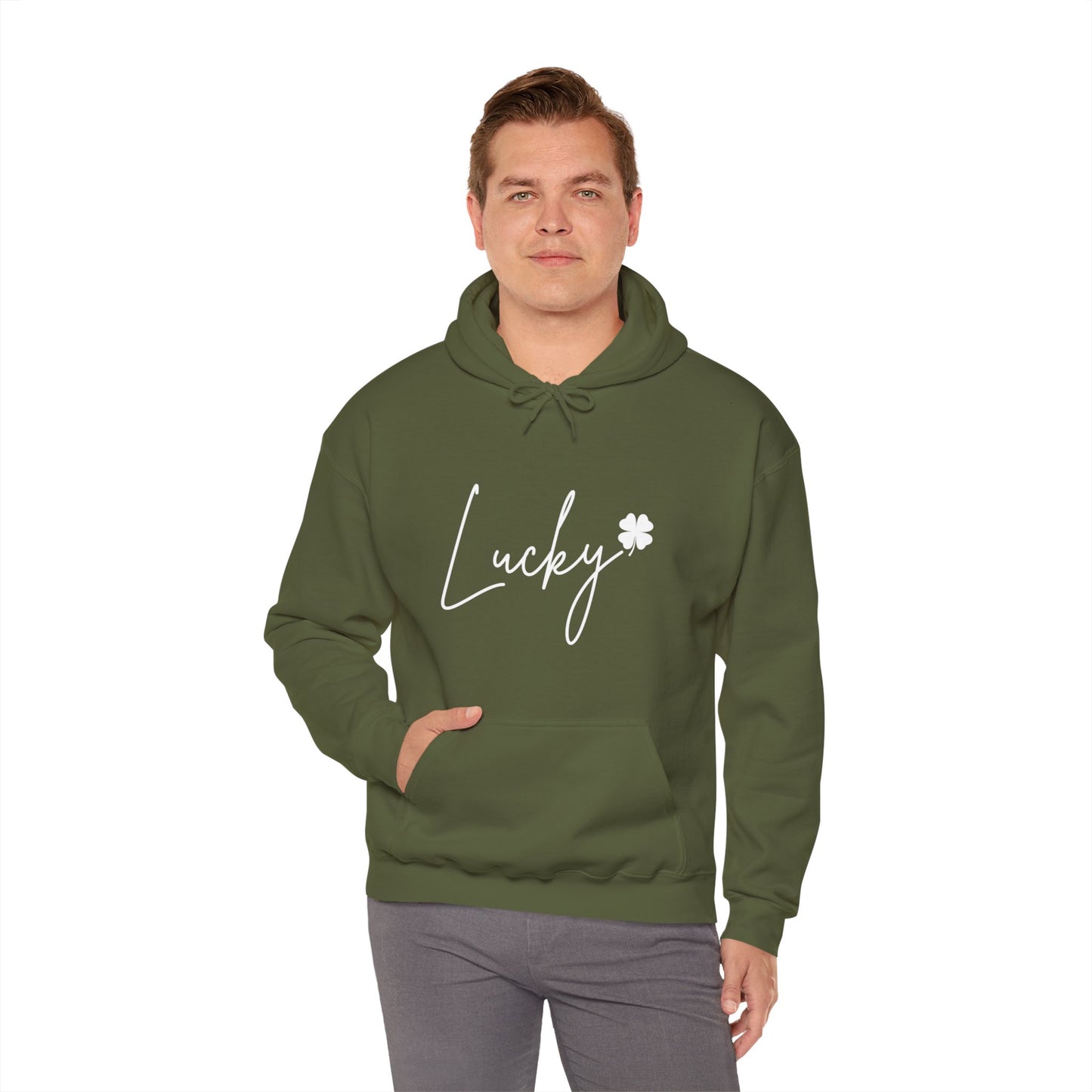 Get Lucky this St. Patrick's Day with a Festive Hoodie Pullover