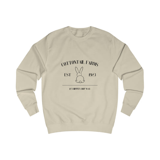 Cozy Easter Chic: Cottontail Farms Spring Sweatshirt