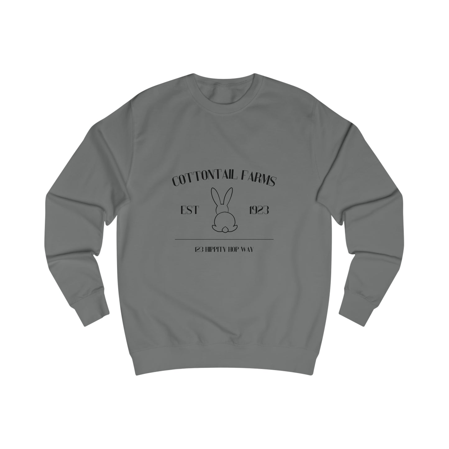 Cozy Easter Chic: Cottontail Farms Spring Sweatshirt