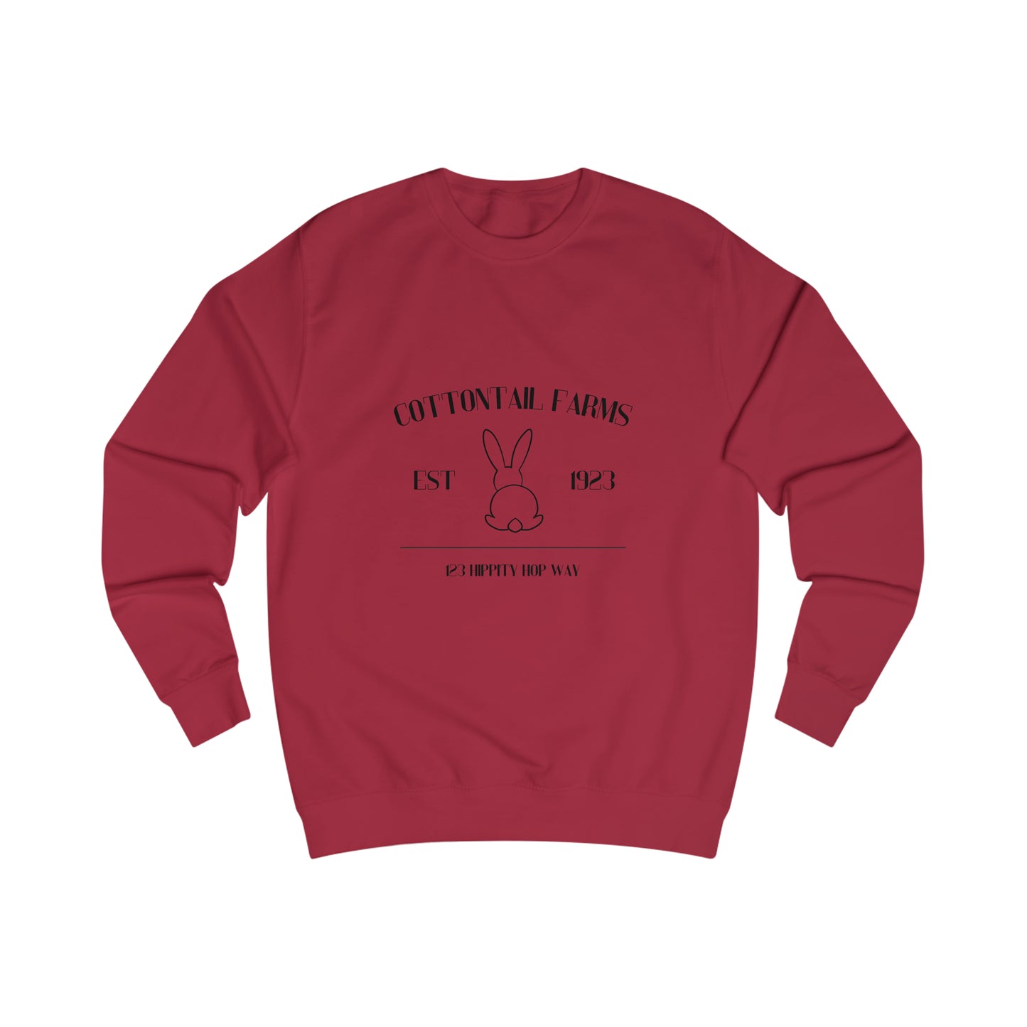 Cozy Easter Chic: Cottontail Farms Spring Sweatshirt