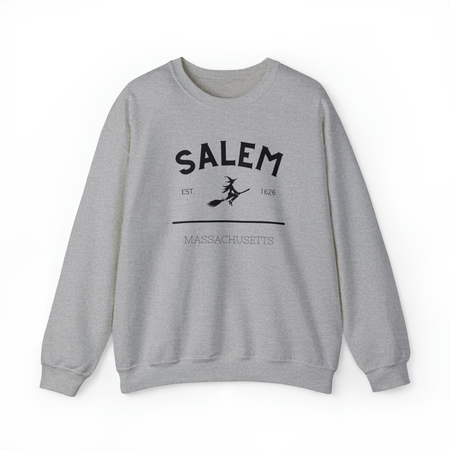 Cozy up with this enchanting Salem Mass Witch Sweatshirt - a must-have for supernatural enthusiasts!