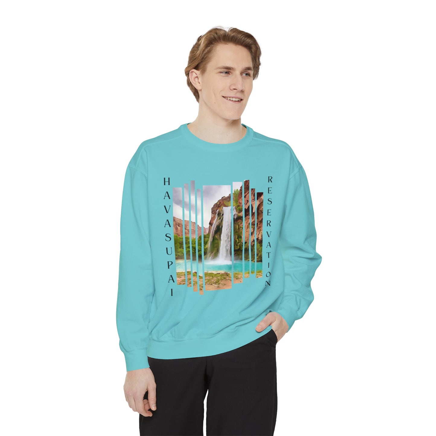 Havasupai Falls: Wrap Yourself in Memories with Our Signature Sweatshirt!