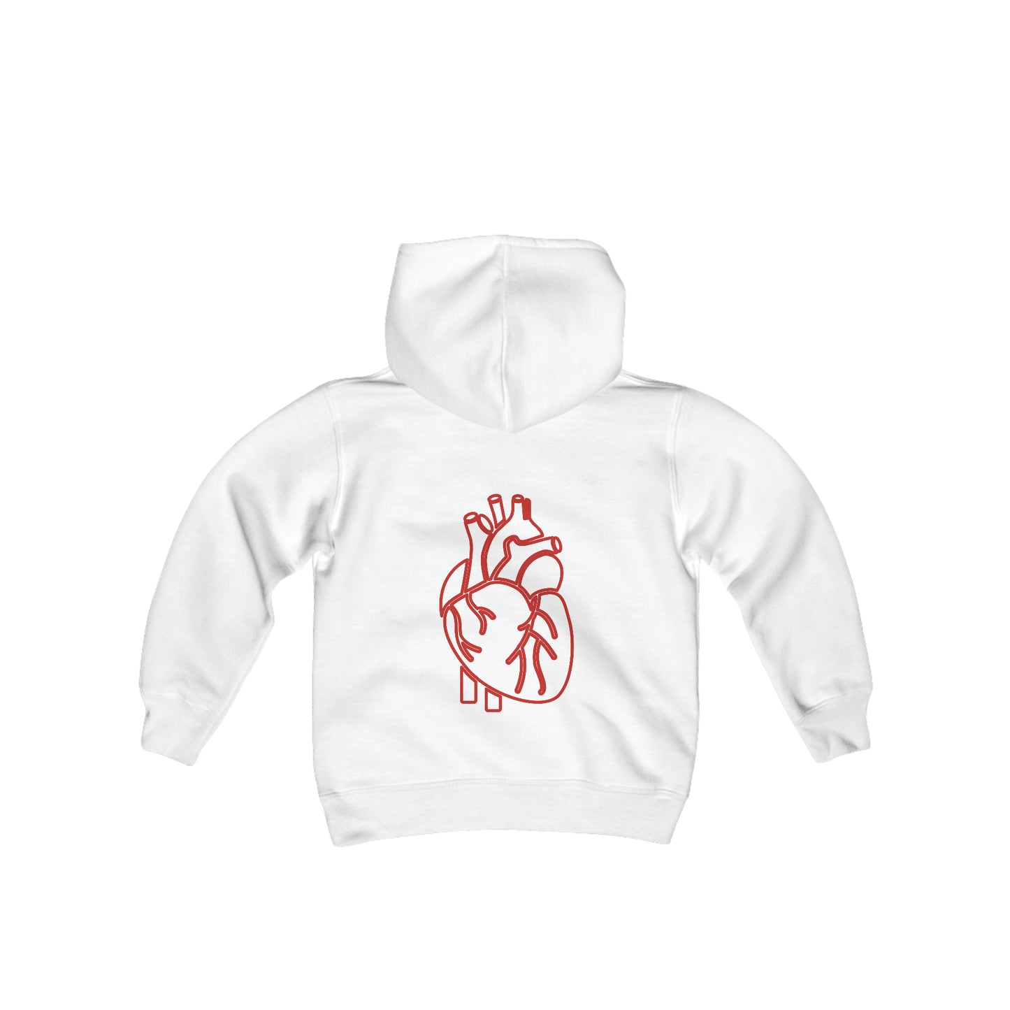 Hearts Hooded Sweatshirt