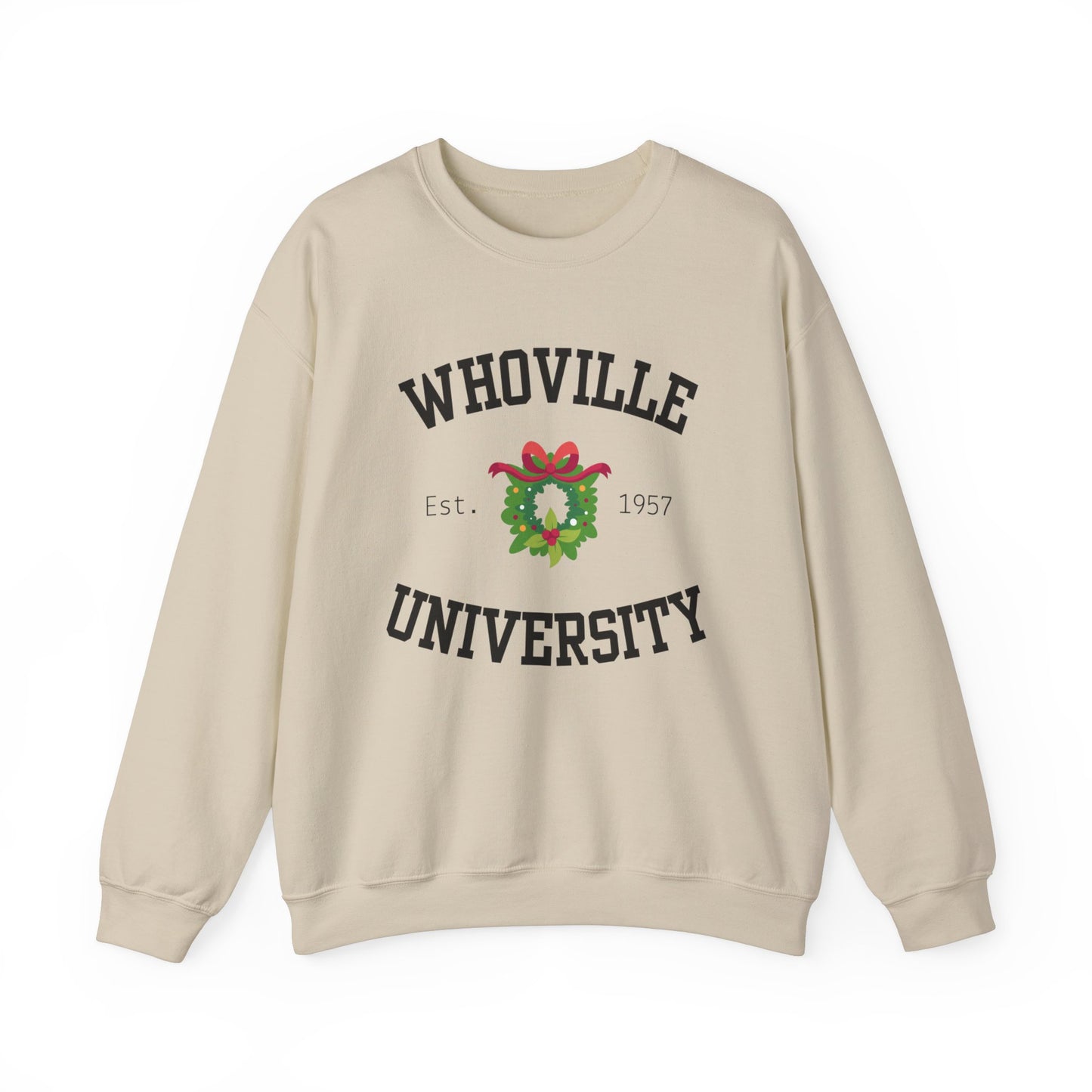 Stay Warm in Whoville - Grinch Crewneck Sweatshirt for Holiday Season