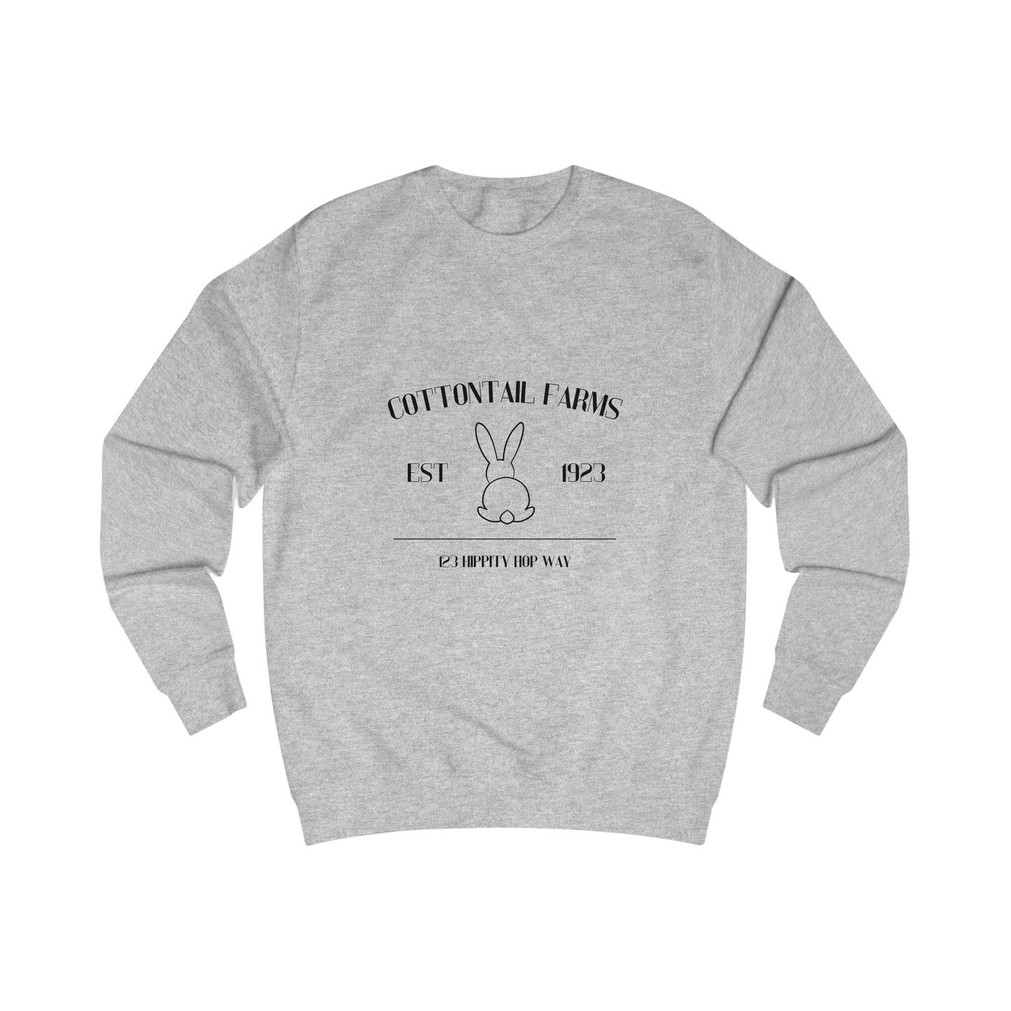 Cozy Easter Chic: Cottontail Farms Spring Sweatshirt