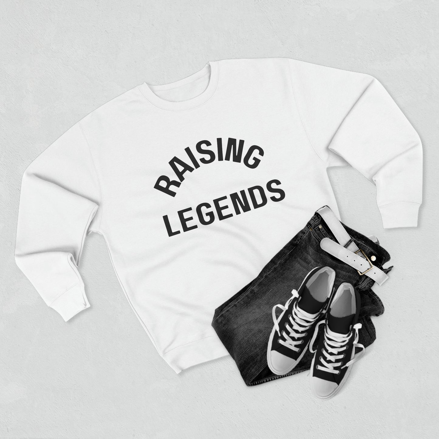 Raising Legends - Positive Parenting Crewneck Sweatshirt