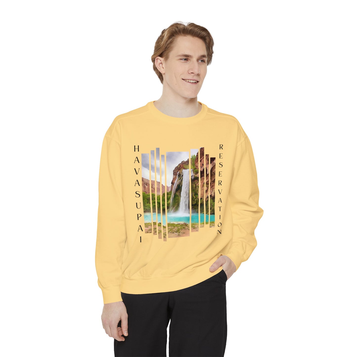 Havasupai Falls: Wrap Yourself in Memories with Our Signature Sweatshirt!