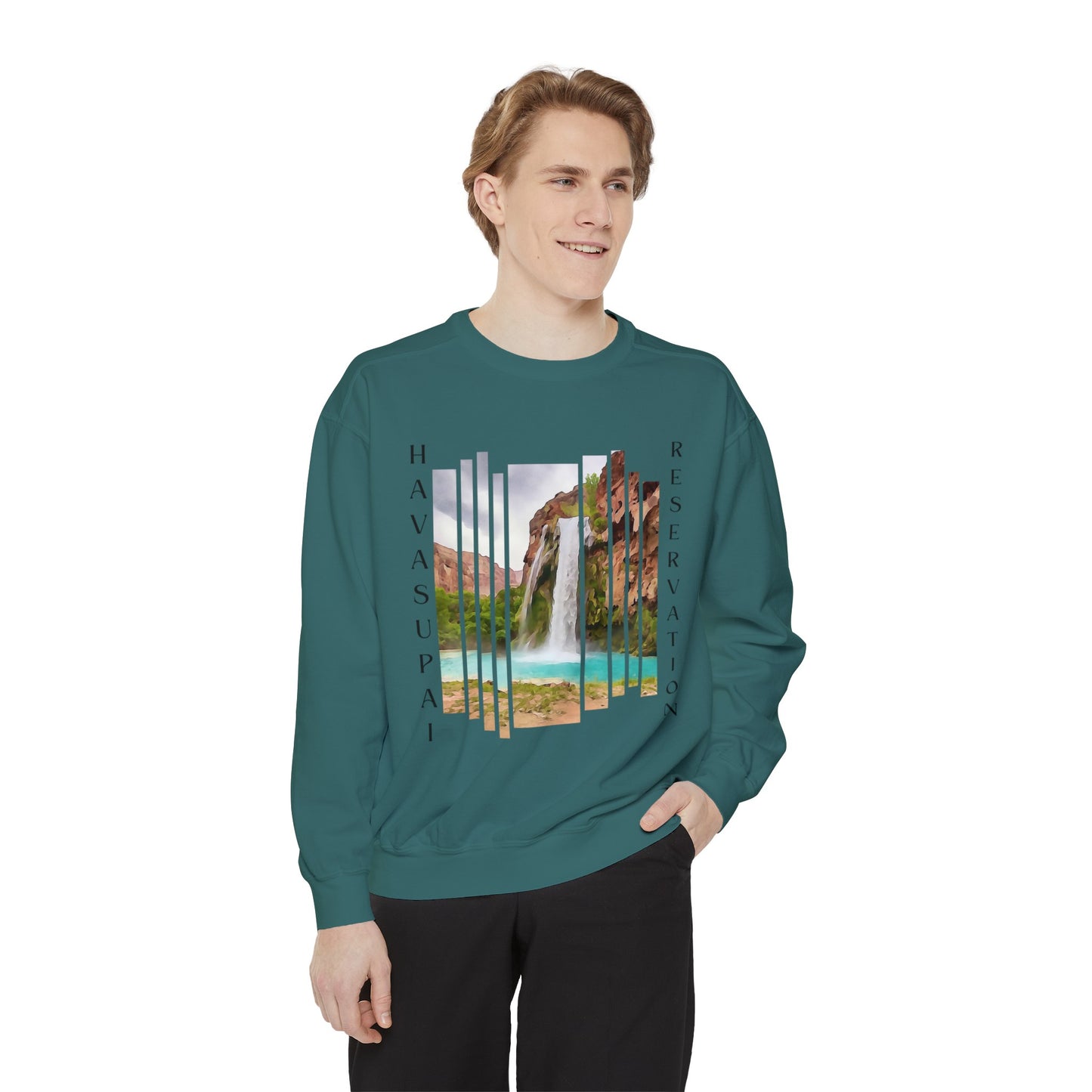 Havasupai Falls: Wrap Yourself in Memories with Our Signature Sweatshirt!