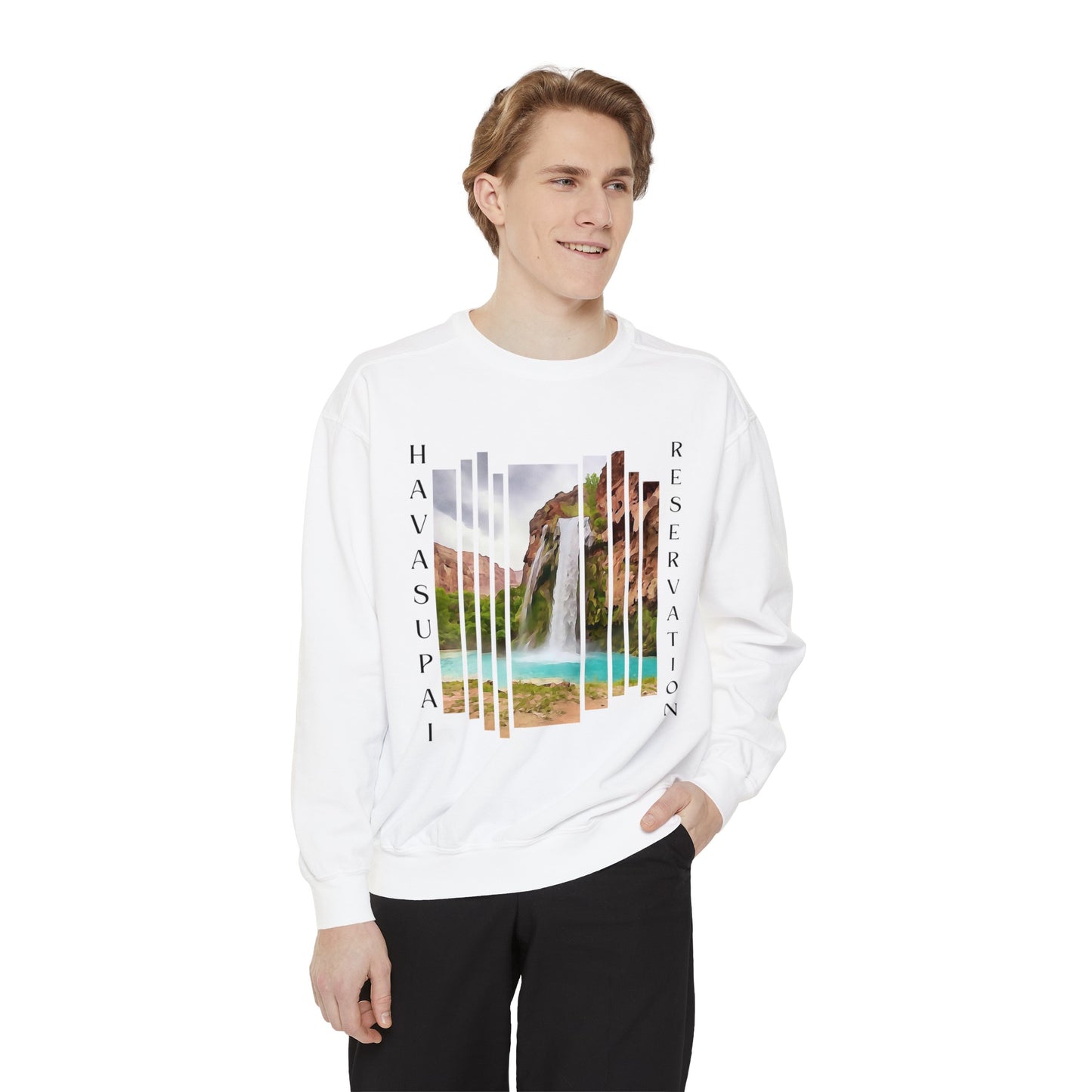 Havasupai Falls: Wrap Yourself in Memories with Our Signature Sweatshirt!